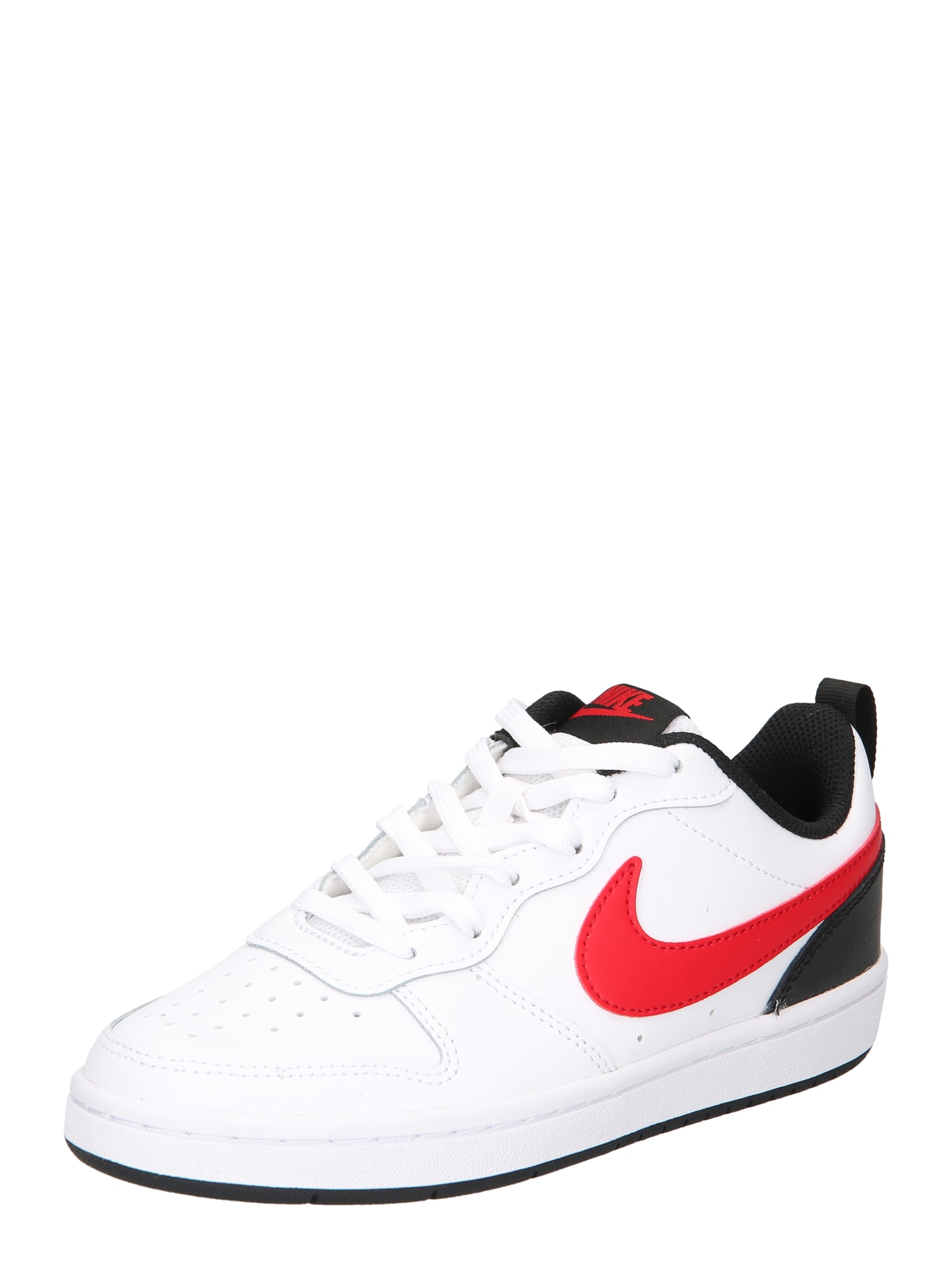 Nike Sportswear Sportcipő 'Court Borough'  piros / fehér / fekete