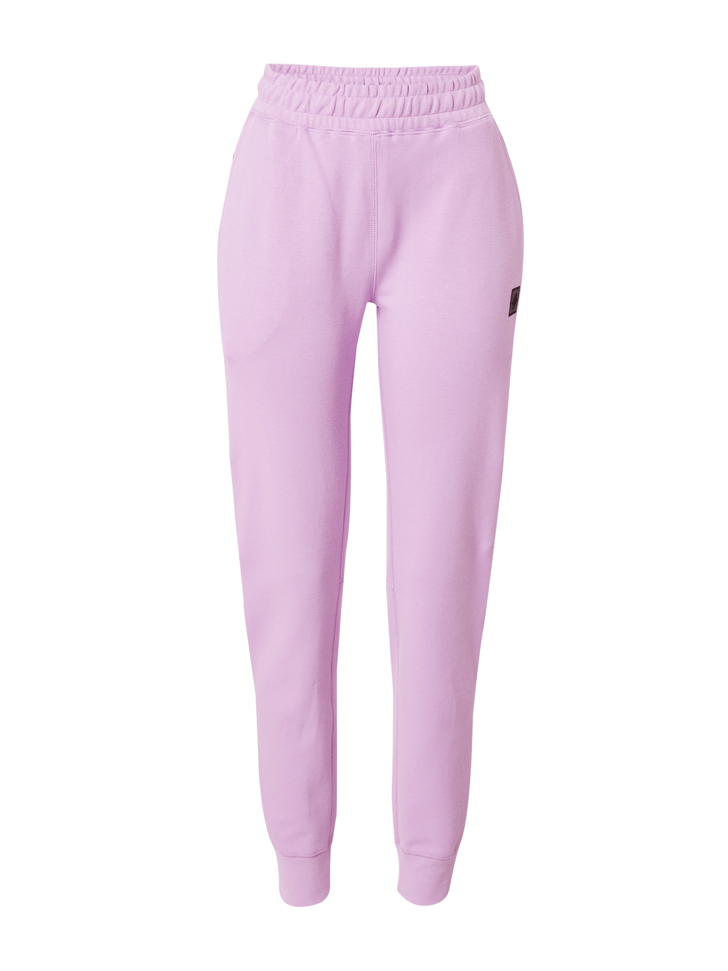 Superdry Nadrág  fekete / mályva