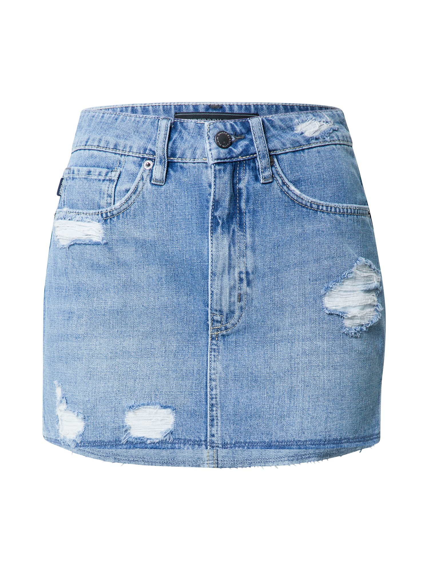 Superdry Szoknyák  kék farmer