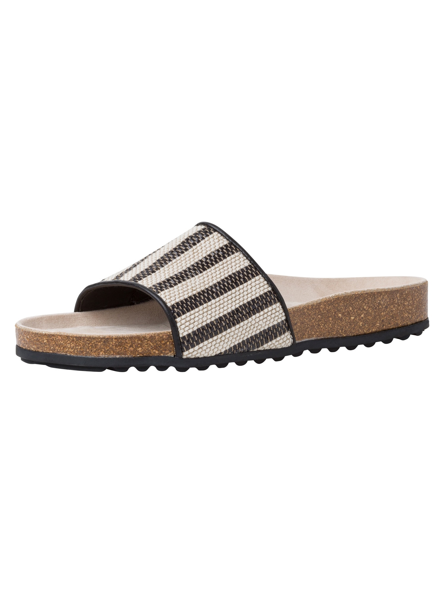 Tamaris GreenStep Papucs  fekete / krém