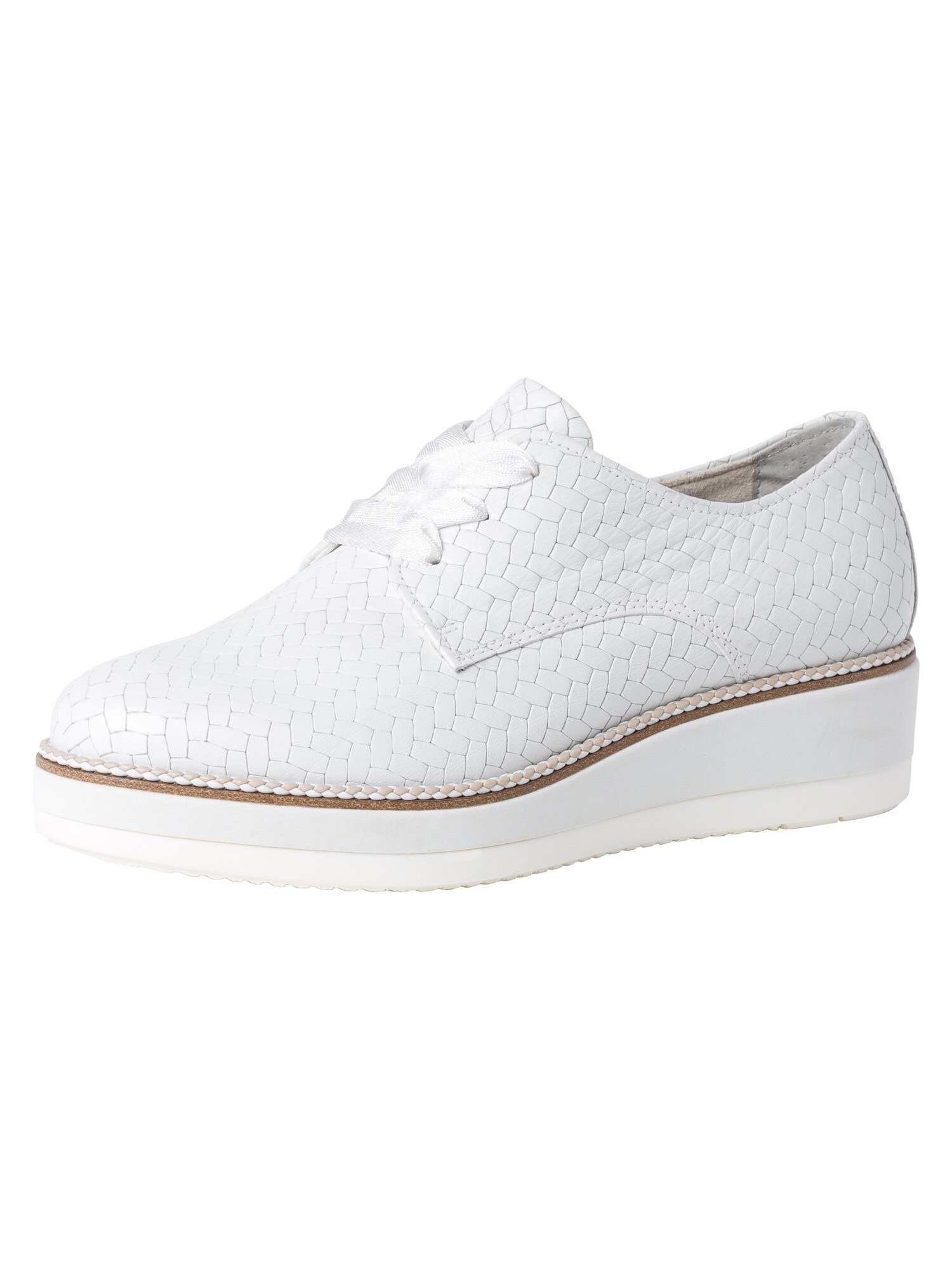 Tamaris Pure Relax Fűzős cipő  fehér