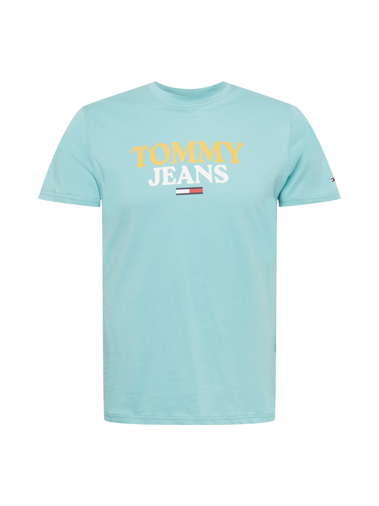 Tommy Jeans Póló 'ENTRY'  türkiz / fehér / tengerészkék / piros / sárga