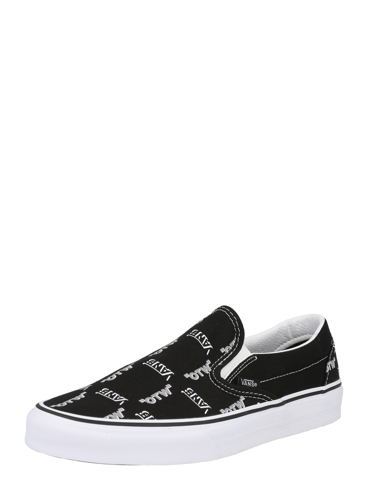 VANS Belebújós cipők  fekete / fehér