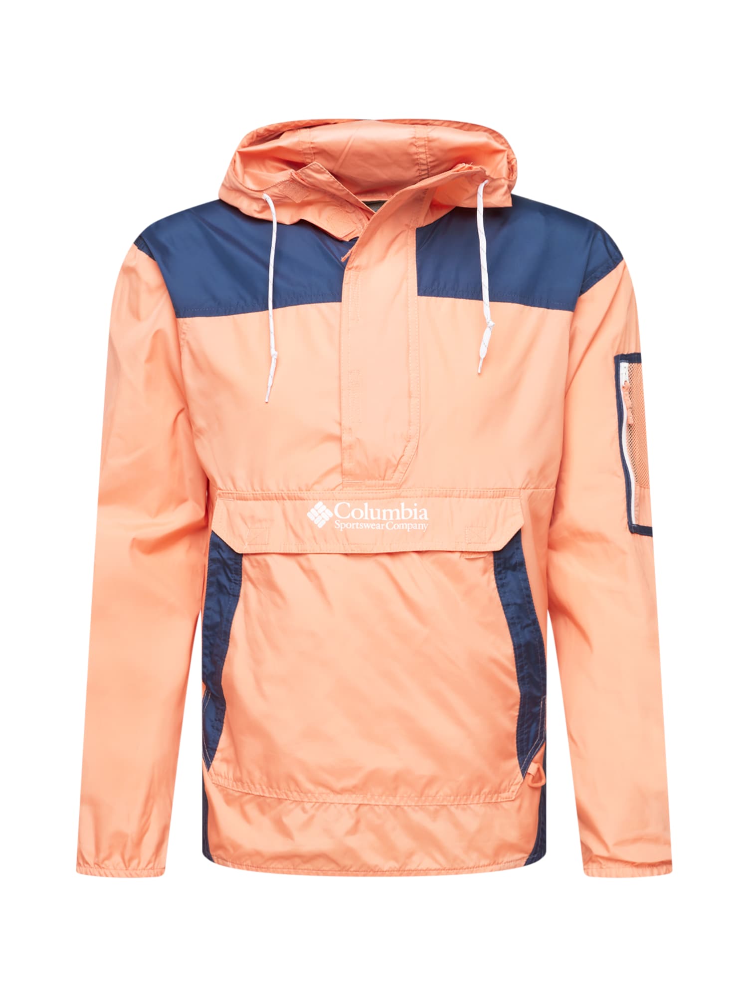 COLUMBIA Kültéri kabátok 'Challenger 009'  rózsaszín / sötétkék / fehér