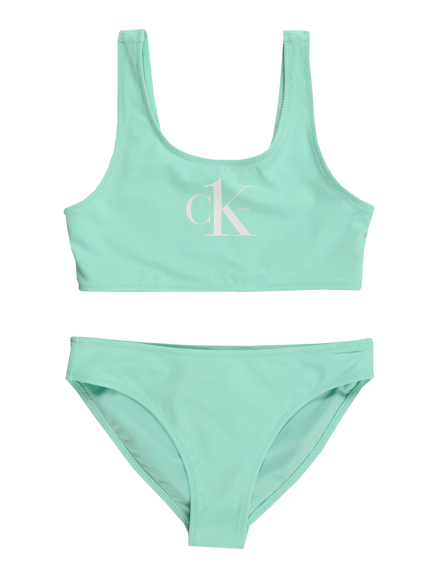 Calvin Klein Swimwear Bikini  menta / piszkosfehér