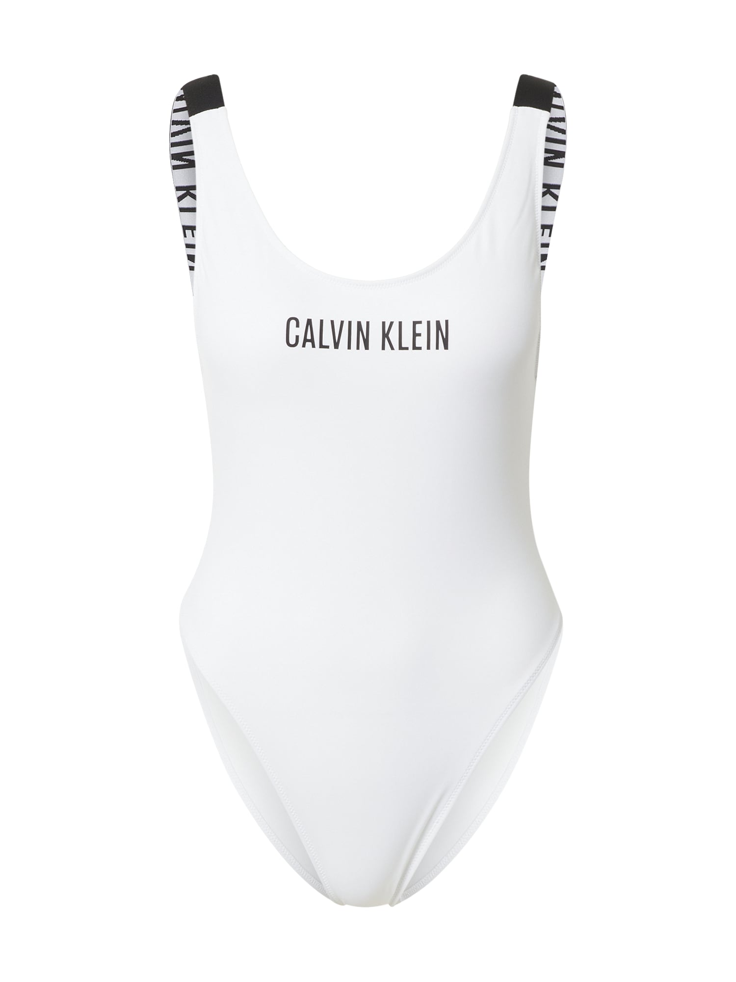 Calvin Klein Swimwear Fürdőruhák 'Intense Power'  fehér / fekete