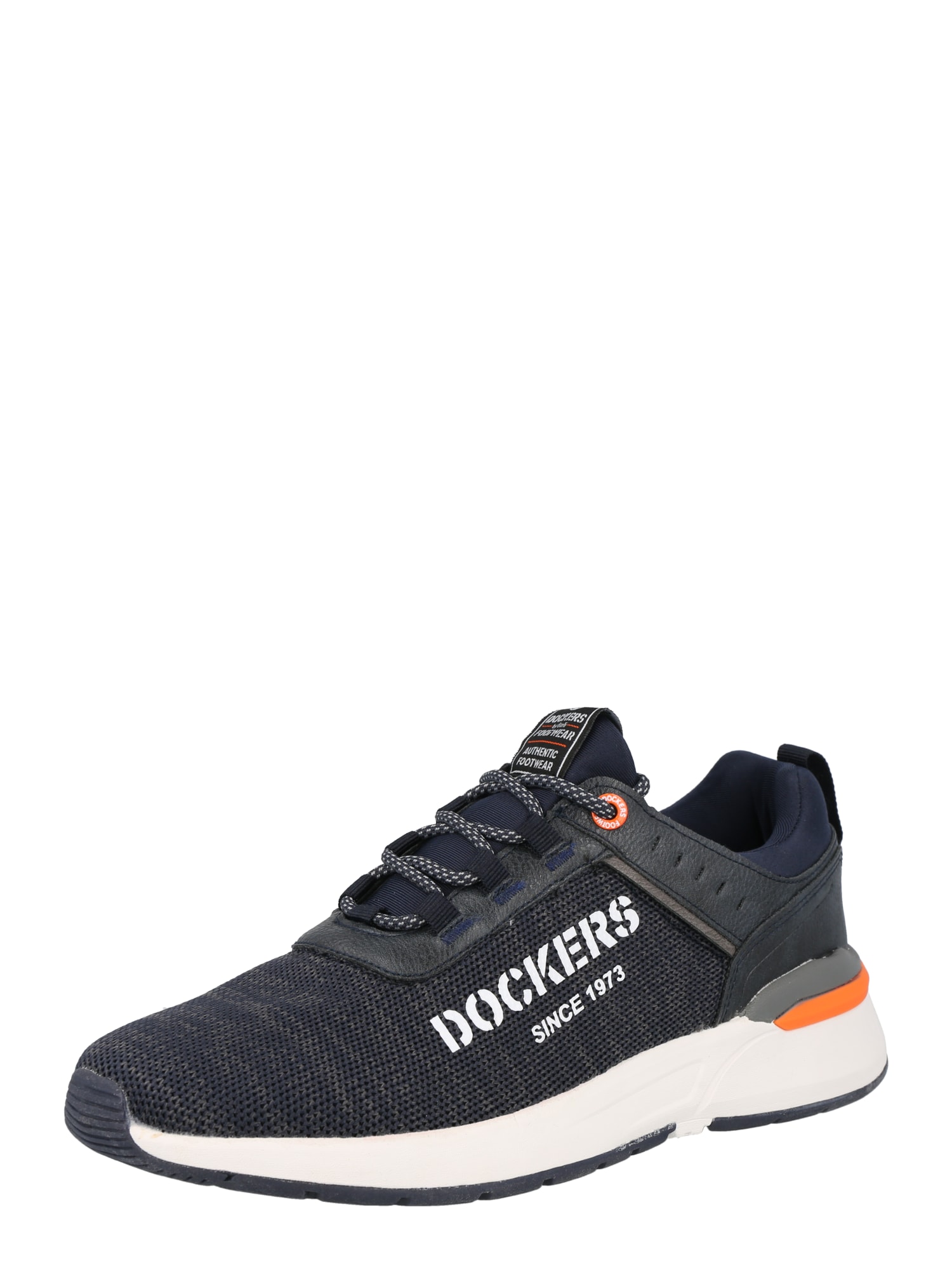 Dockers by Gerli Rövid szárú edzőcipők  tengerészkék / narancs / fehér