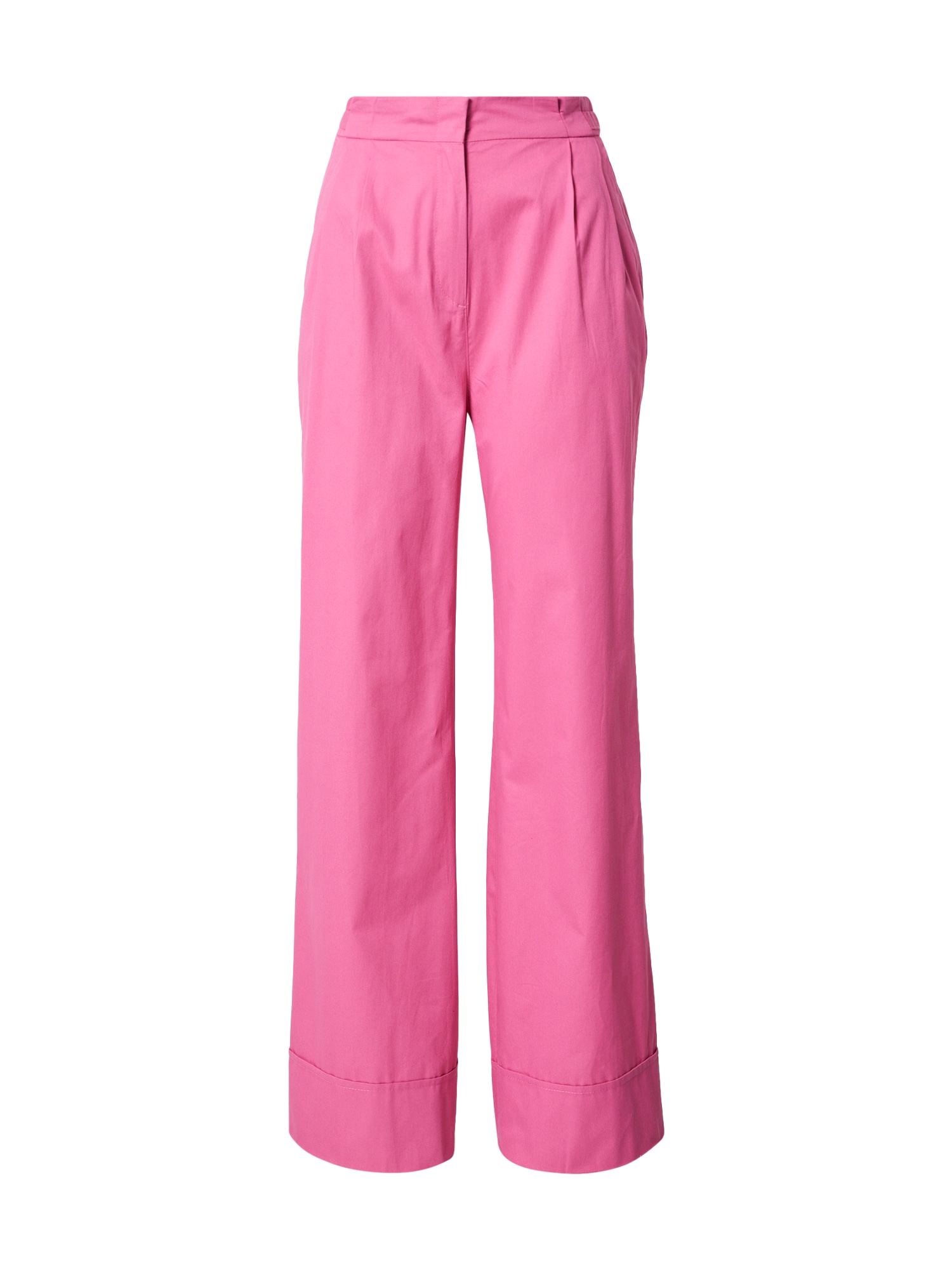EDC BY ESPRIT Élére vasalt nadrágok  rózsaszín