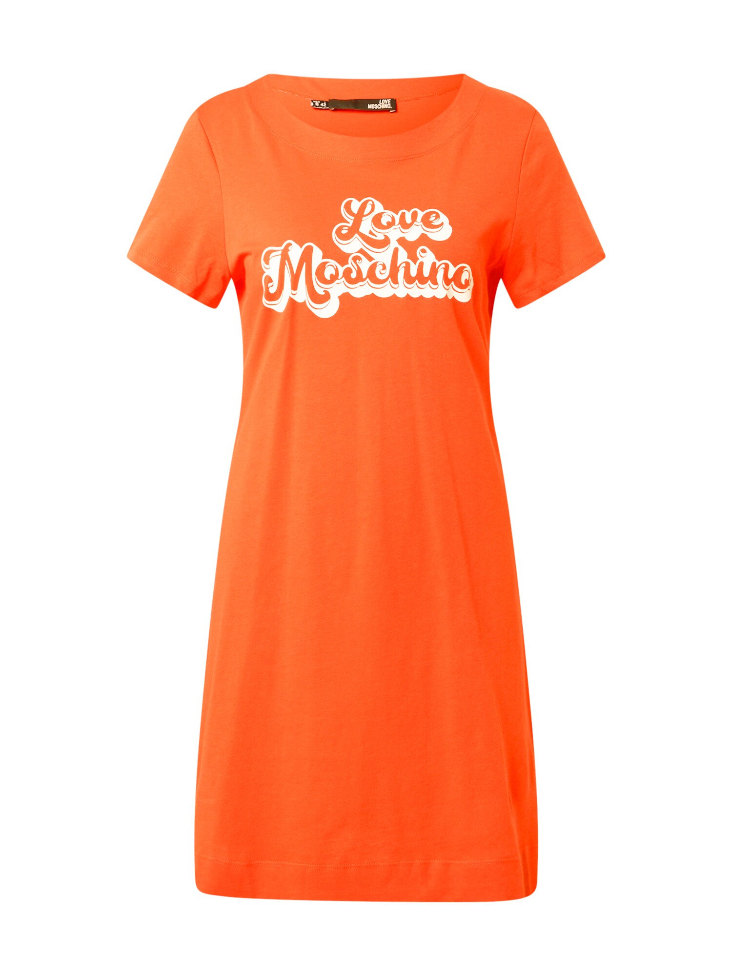 Love Moschino Ruha 'ABITO'  sötét narancssárga / fehér
