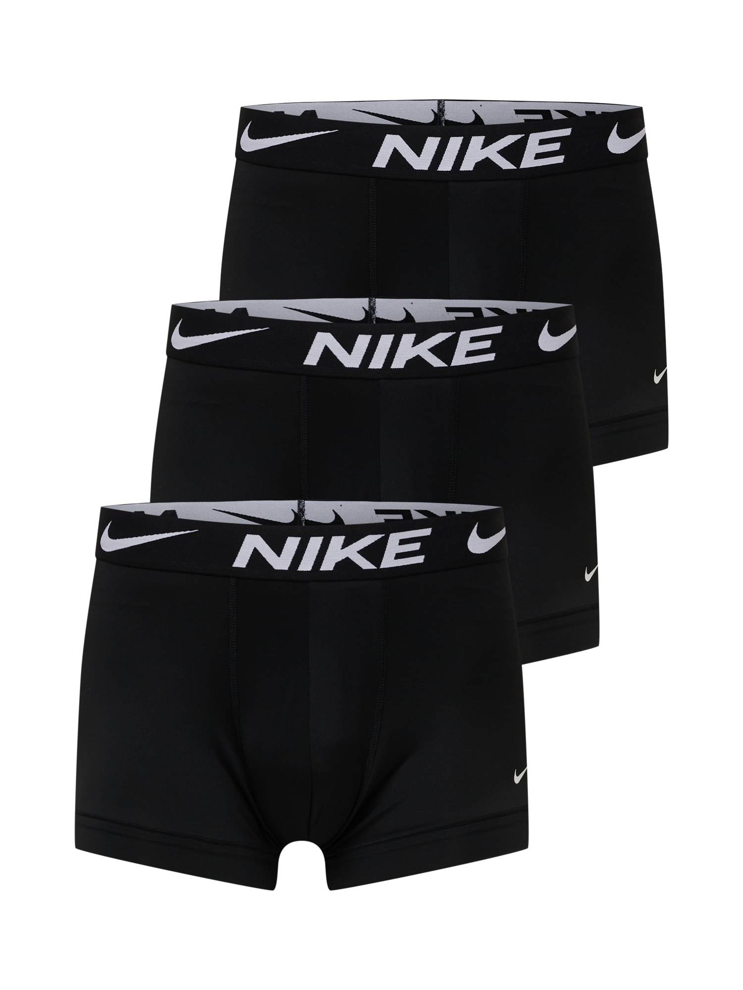 NIKE Sport alsónadrágok  fekete / fehér