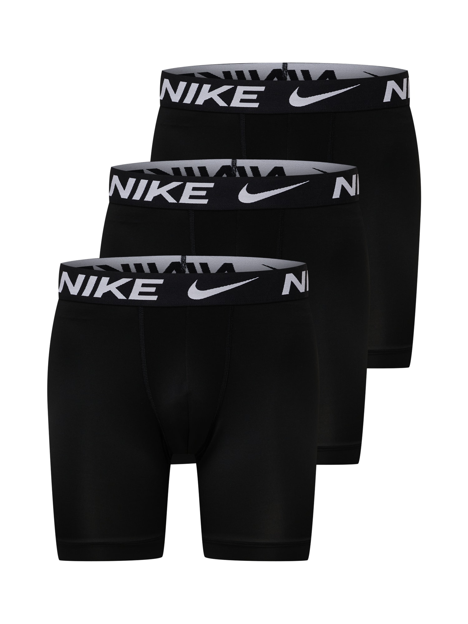 NIKE Sport alsónadrágok  fekete / fehér