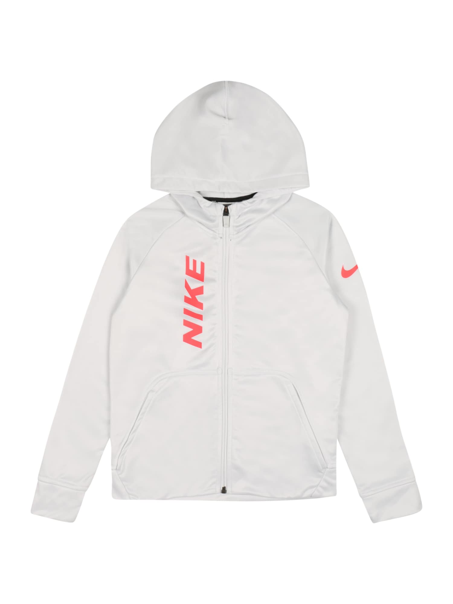 NIKE Sport szabadidős dzsekik  piros / világosszürke