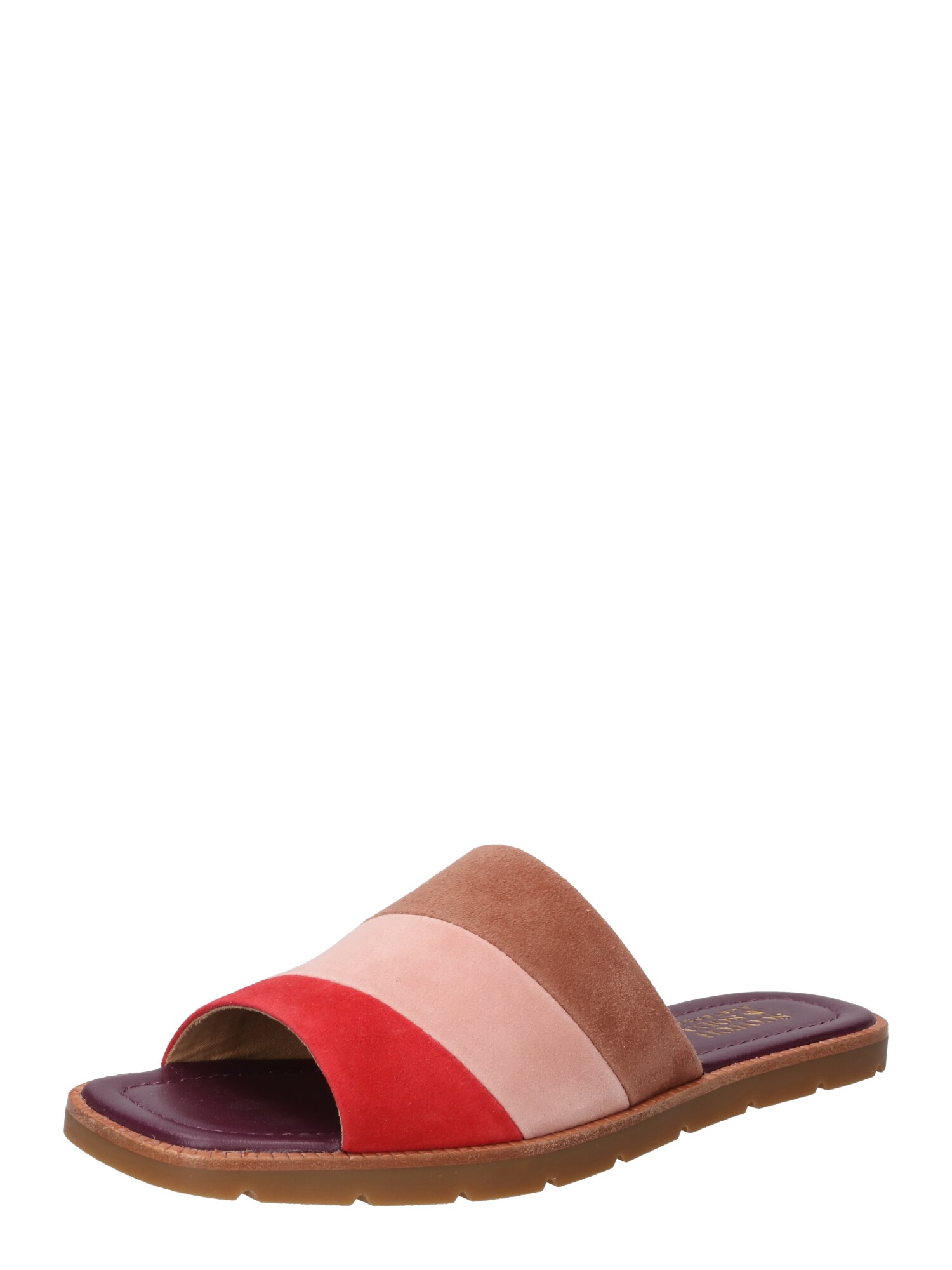 SCOTCH & SODA Papucs 'TILDA'  piros / fáradt rózsaszín / ekrü