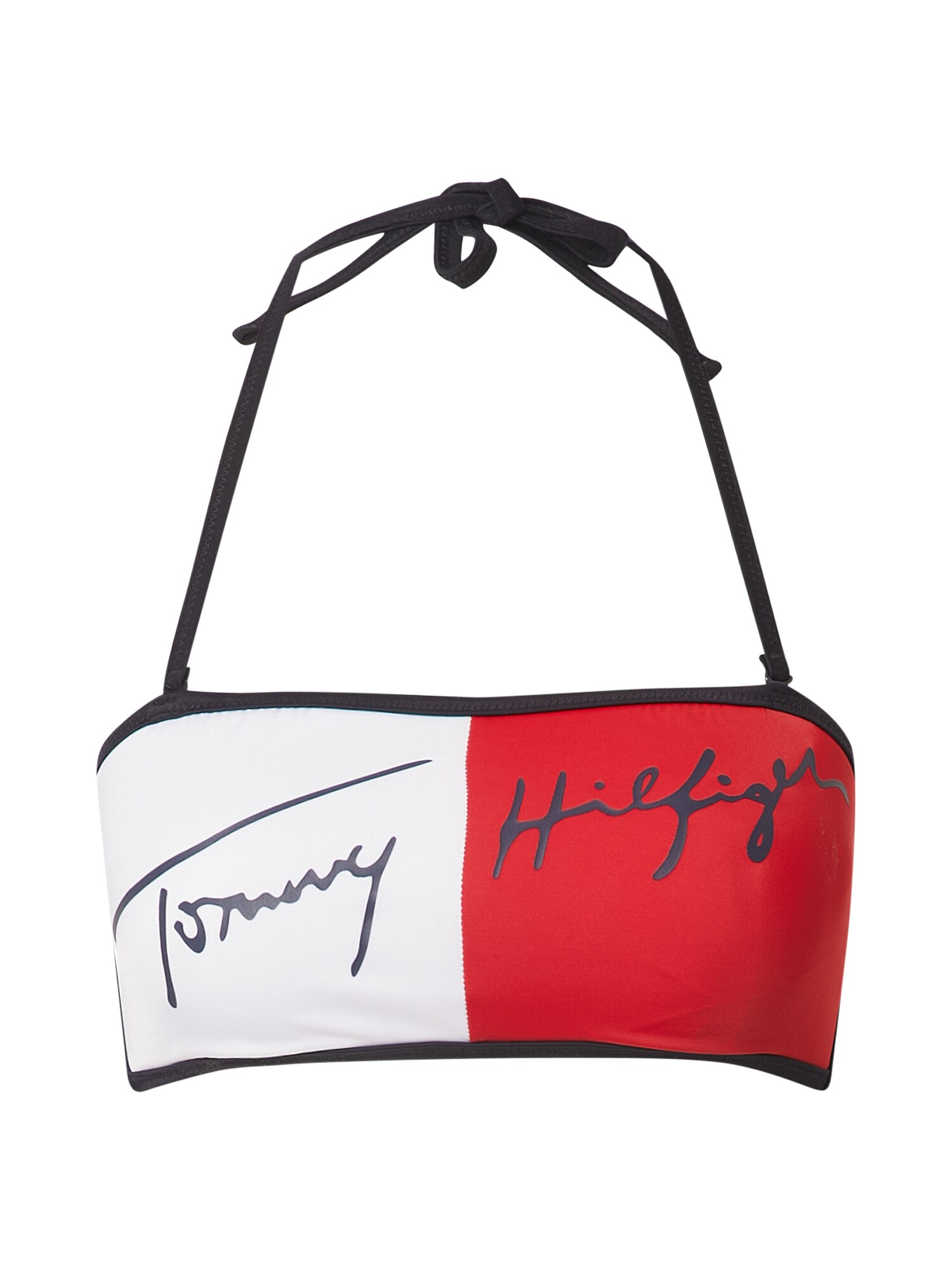 Tommy Hilfiger Underwear Bikini felső  fehér / piros / éjkék