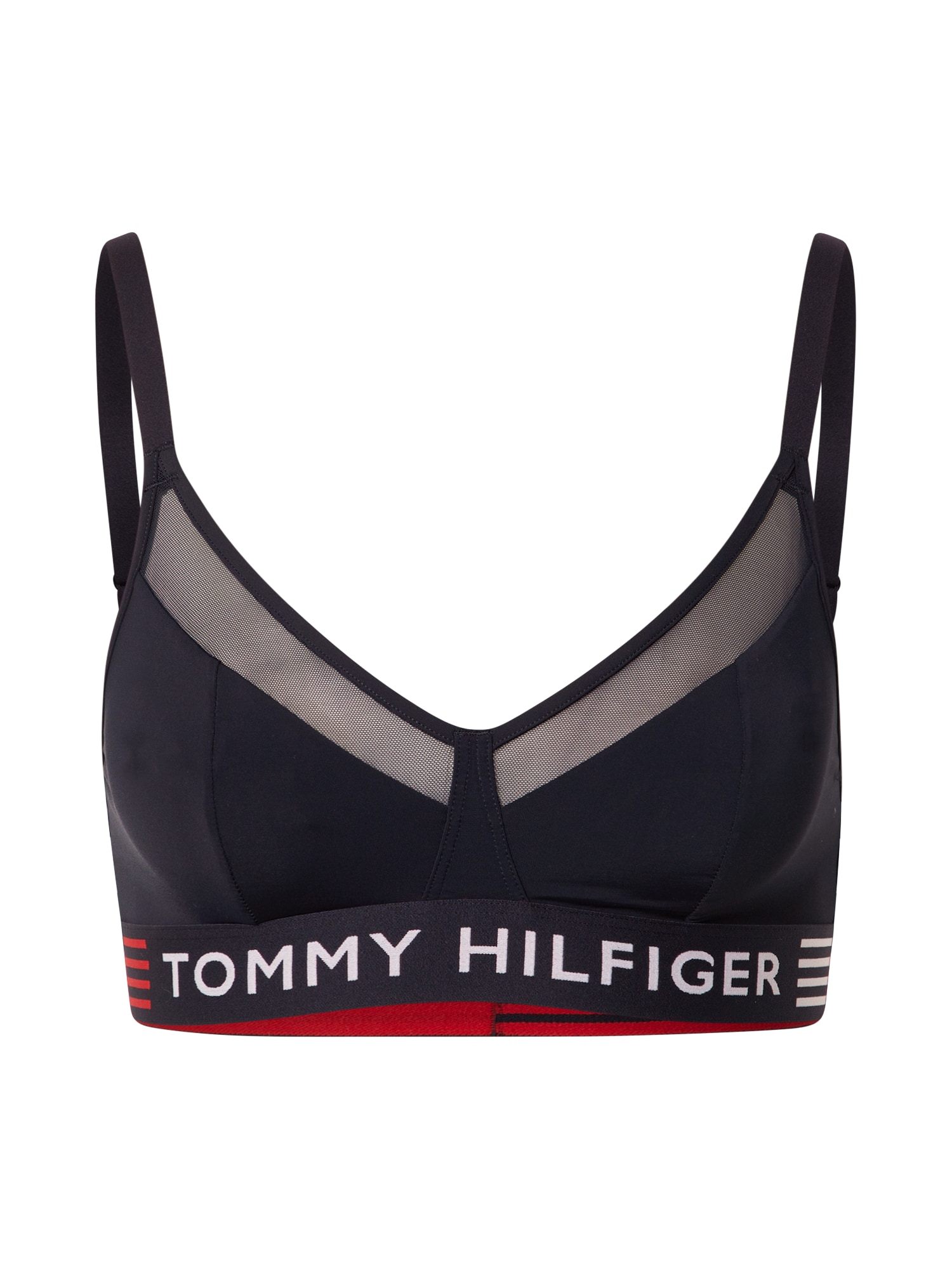 Tommy Hilfiger Underwear Melltartó  fehér / világospiros / fekete