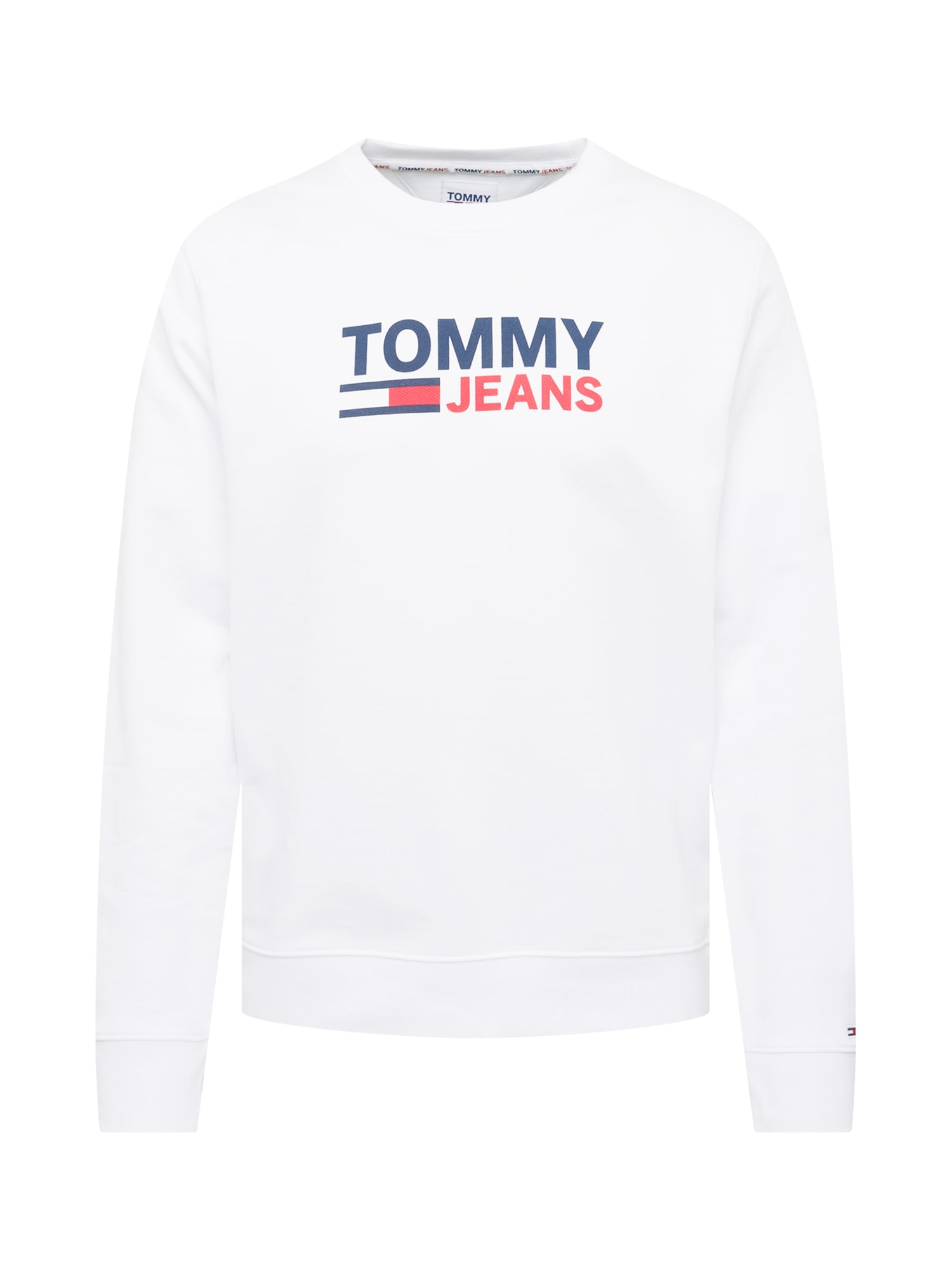 Tommy Jeans Tréning póló  fehér / kék / piros