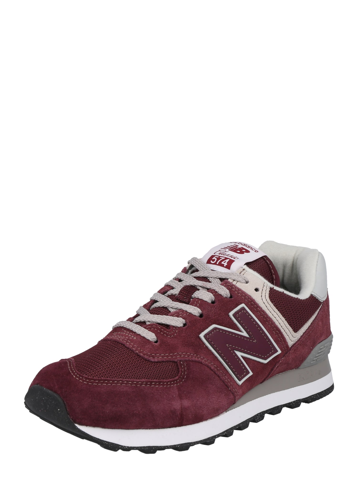 new balance Rövid szárú edzőcipők  burgundi vörös / bézs / világosszürke