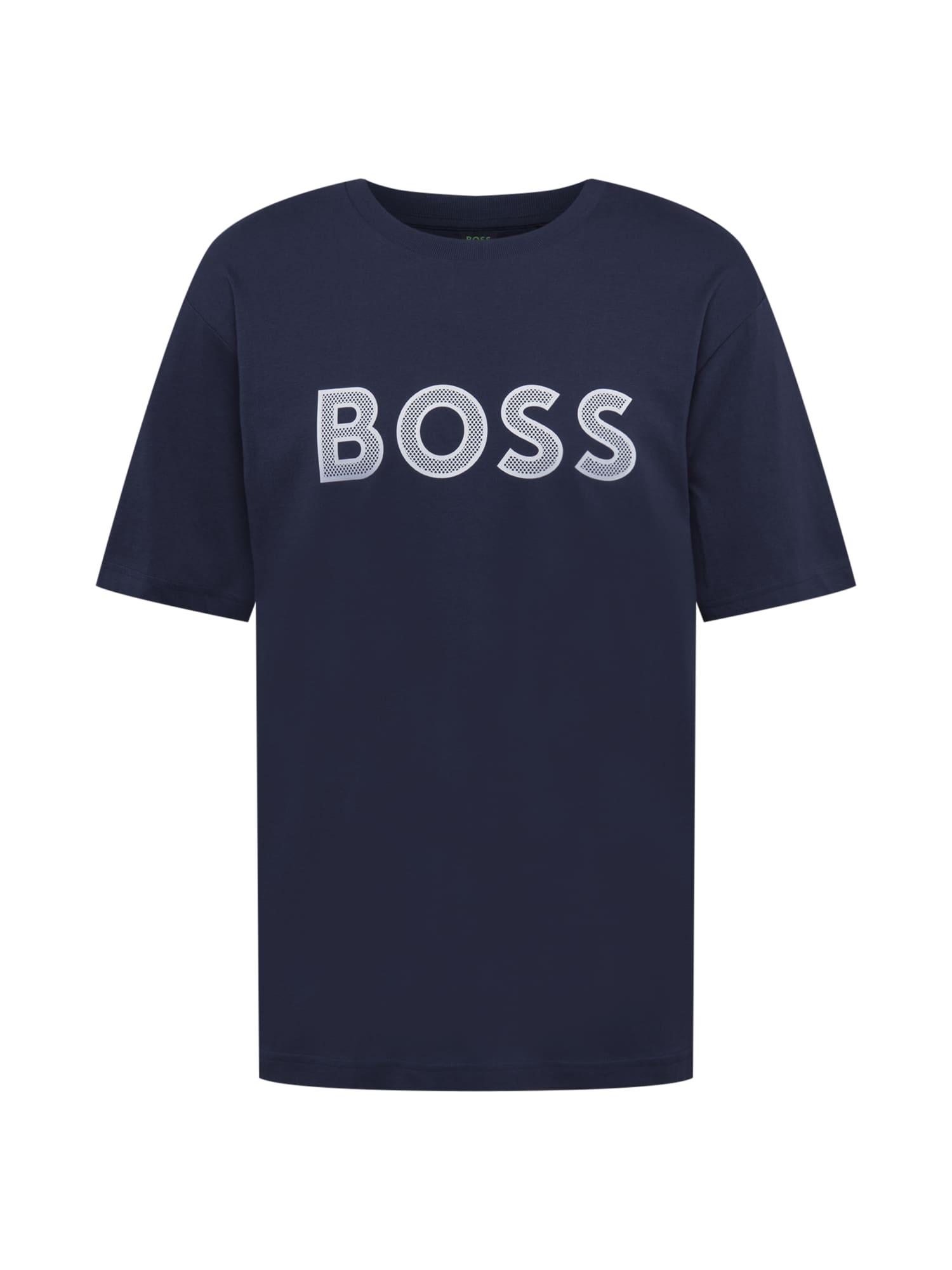 BOSS Green Póló 'Teeos'  tengerészkék / ezüstszürke