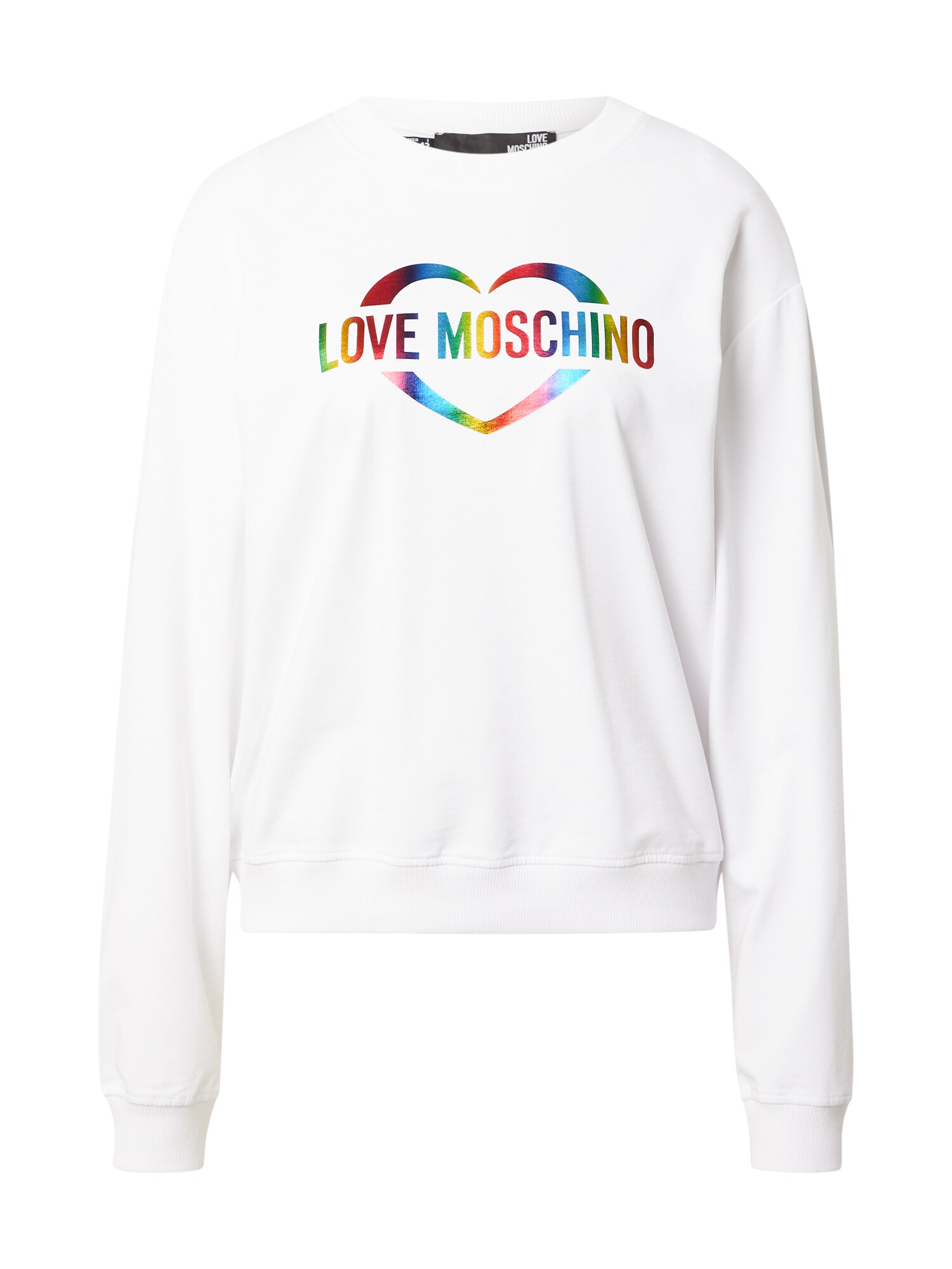 Love Moschino Tréning póló 'SPEZZ'  vegyes színek / fehér