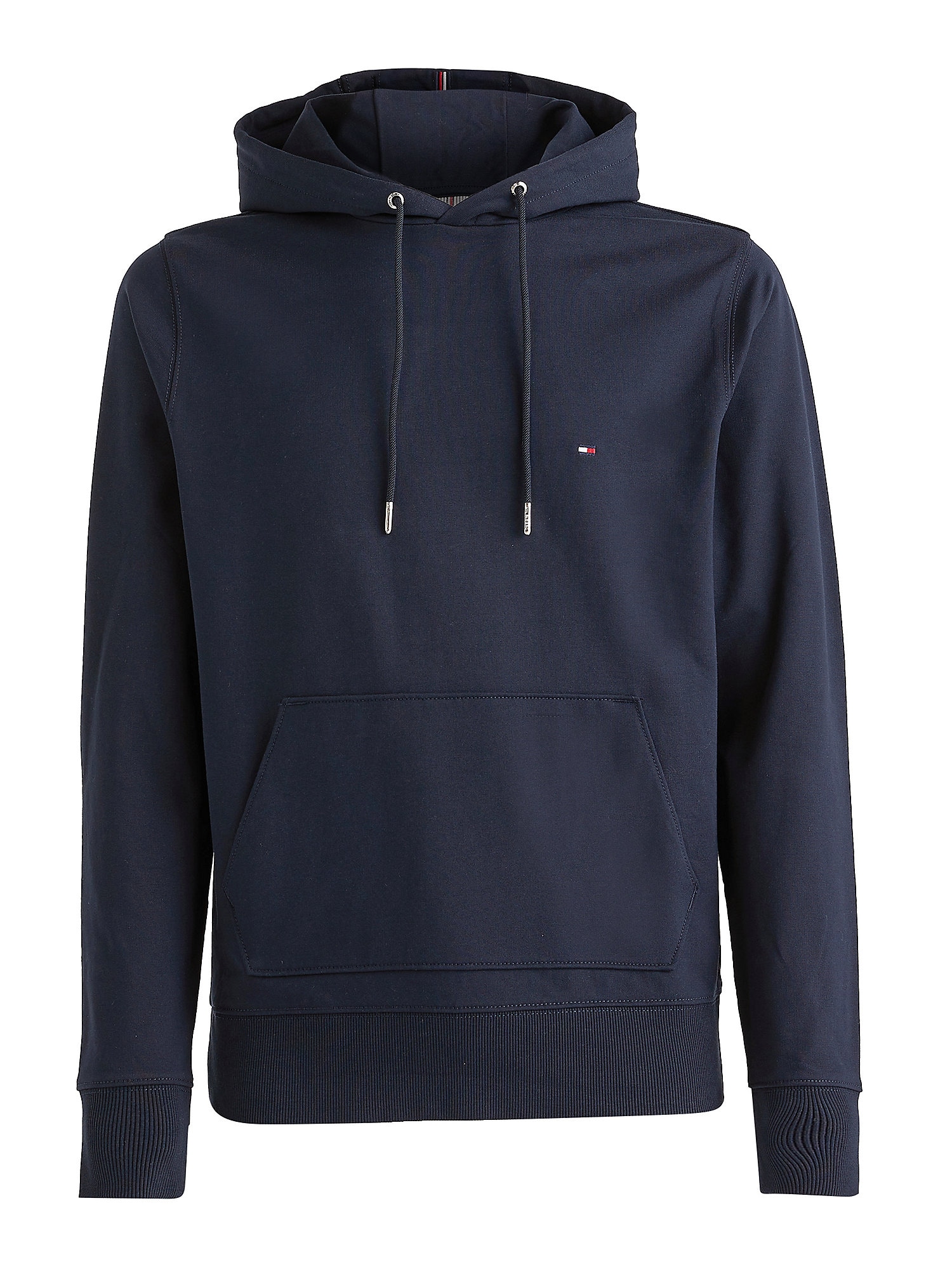 TOMMY HILFIGER Tréning póló  fekete / piros / fehér / tengerészkék