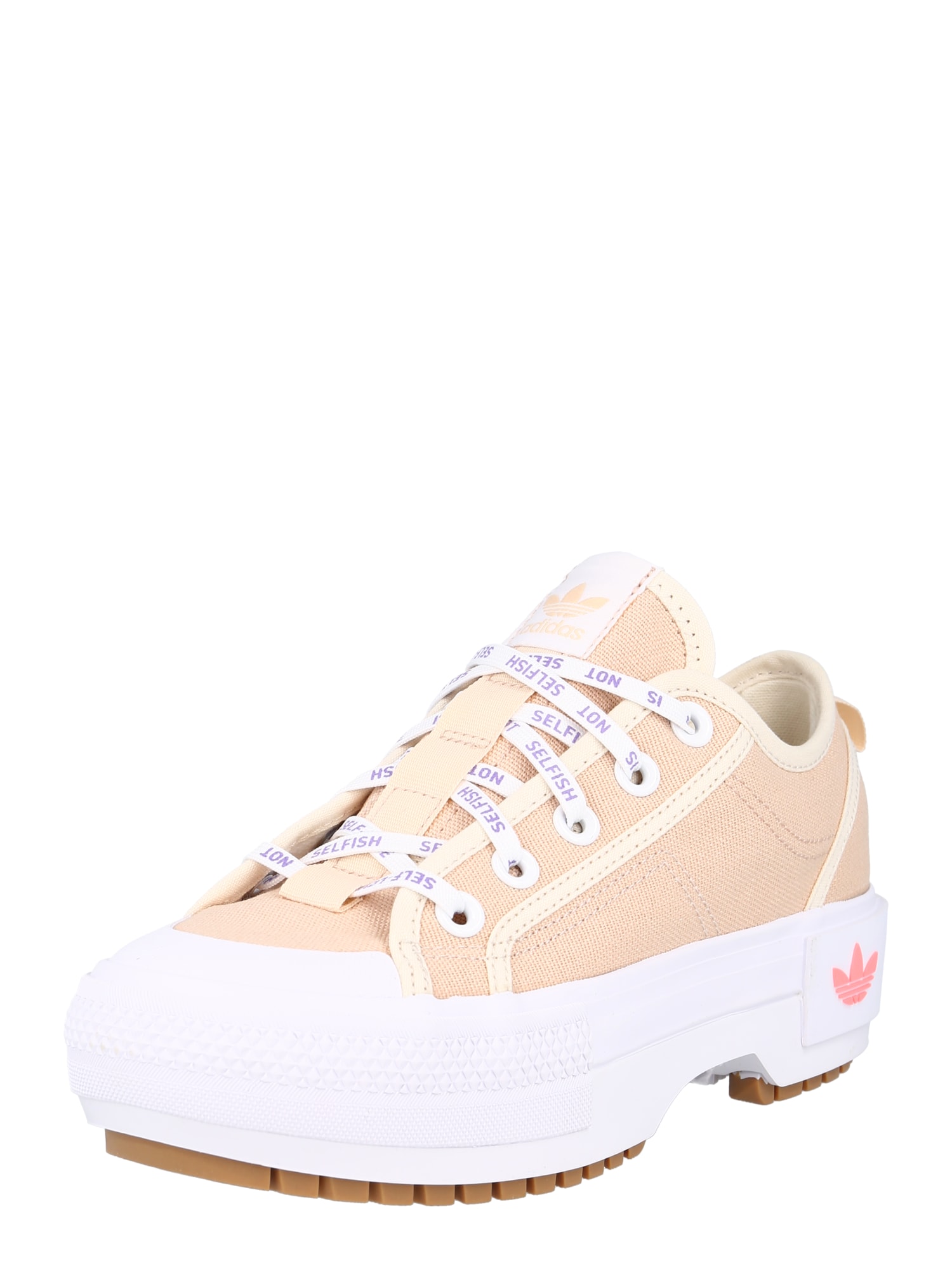 ADIDAS ORIGINALS Rövid szárú edzőcipők 'Nizza Trek'  bézs / pasztell-rózsaszín / narancs