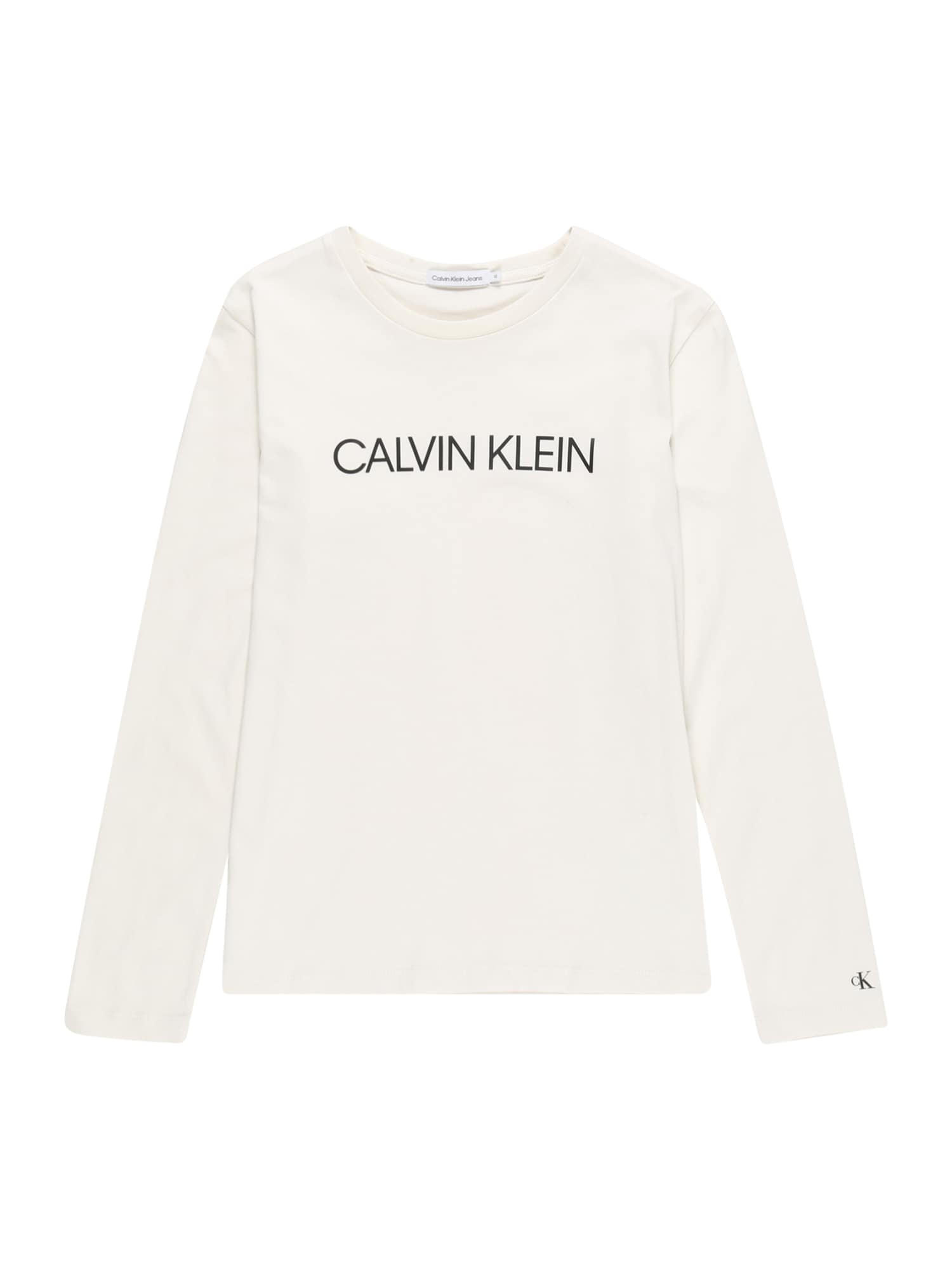 Calvin Klein Póló  fehér / fekete