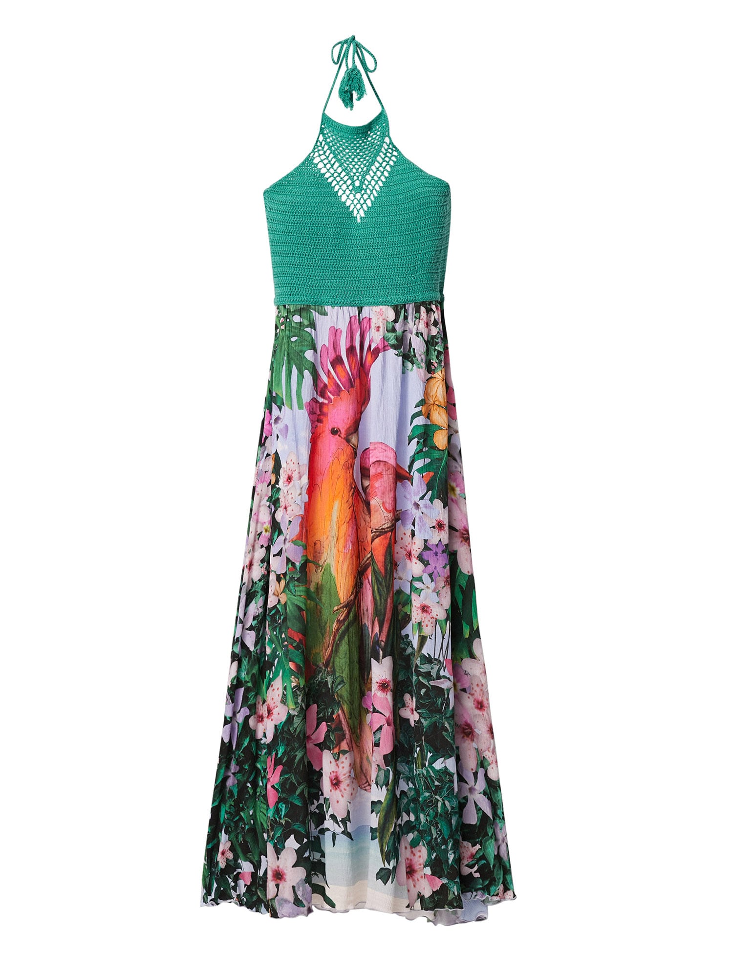 Desigual Ruha 'Parrot'  türkiz / vegyes színek