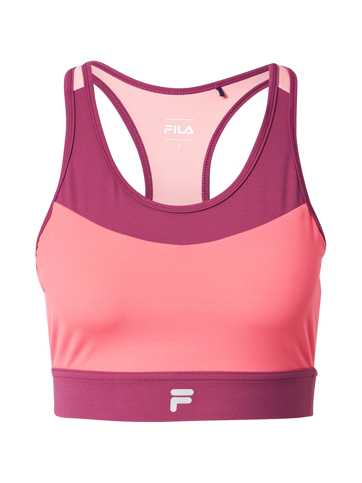 FILA Sport top 'RABENAU'  világos-rózsaszín / világosszürke / ciklámen