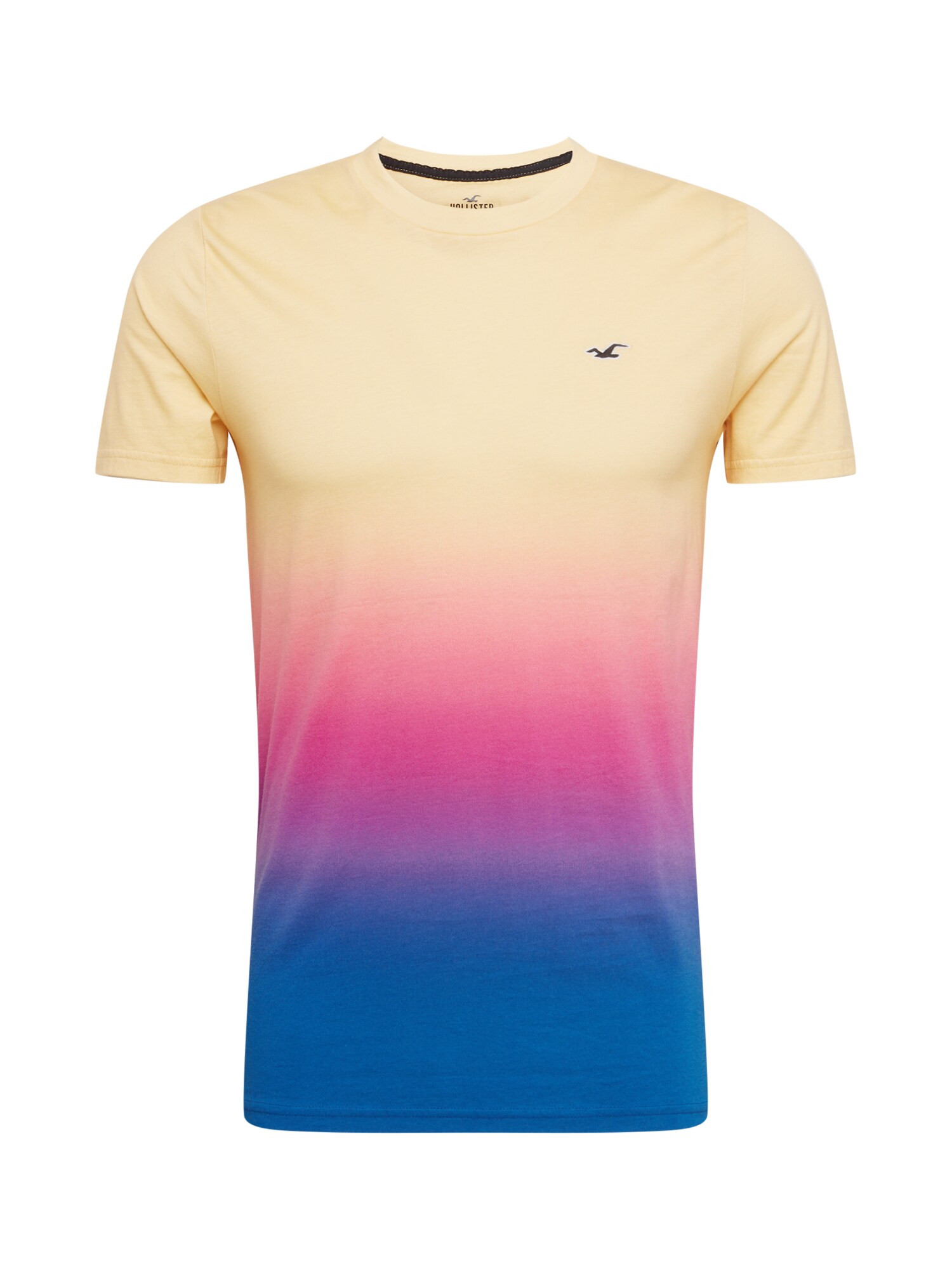 HOLLISTER Póló  világos sárga / rózsaszín / kék / fekete / fehér