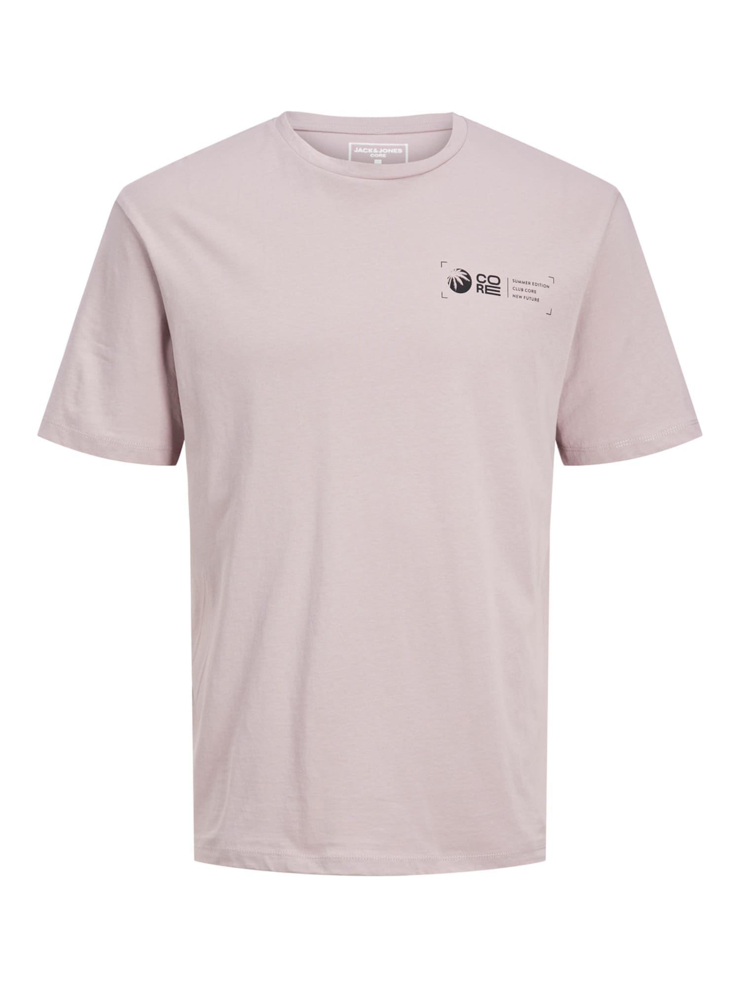 Jack & Jones Junior Póló 'Leur'  rózsaszín / fekete / fehér / fukszia / világoskék