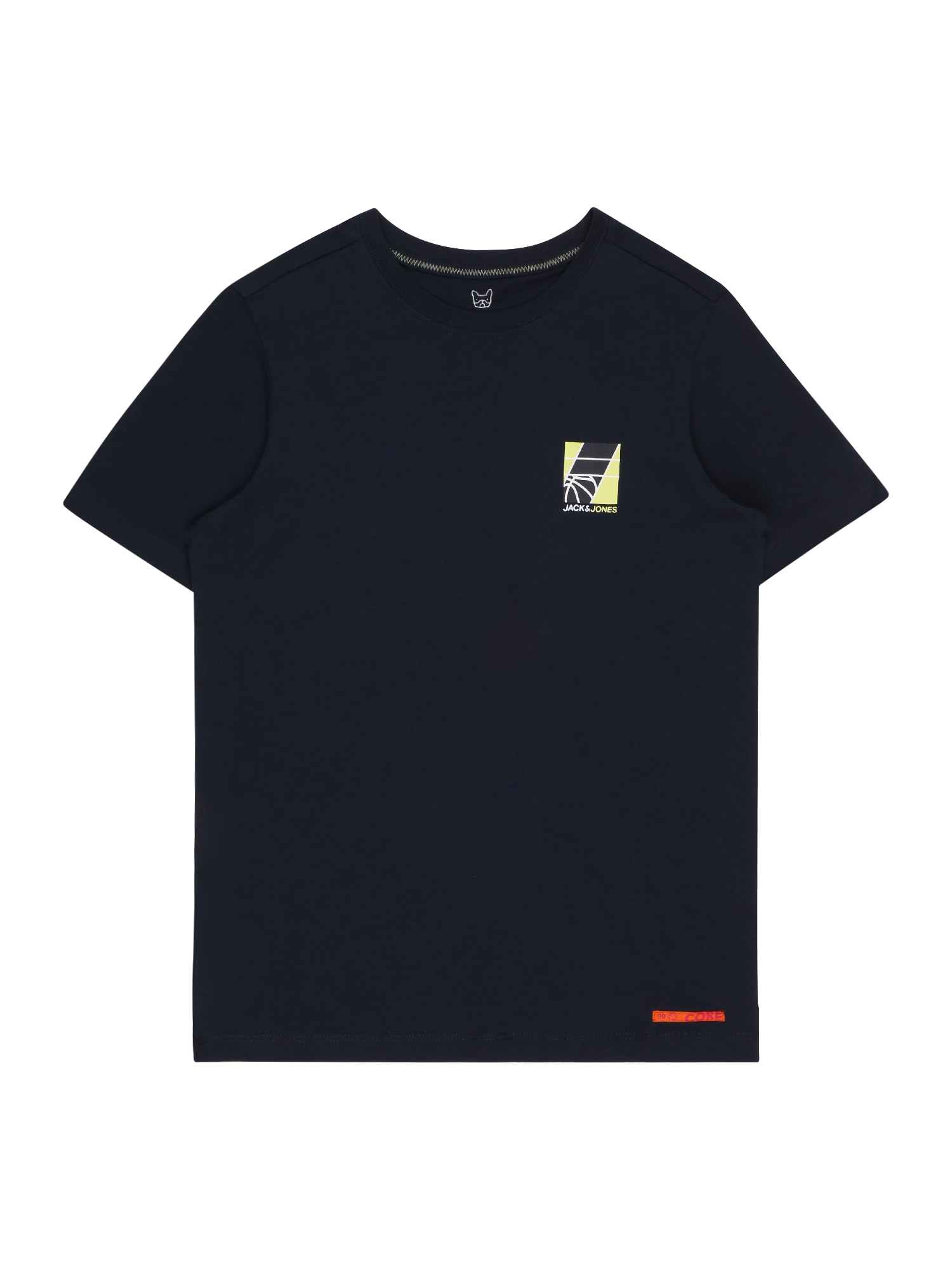 Jack & Jones Junior Póló  tengerészkék / sárga / fehér