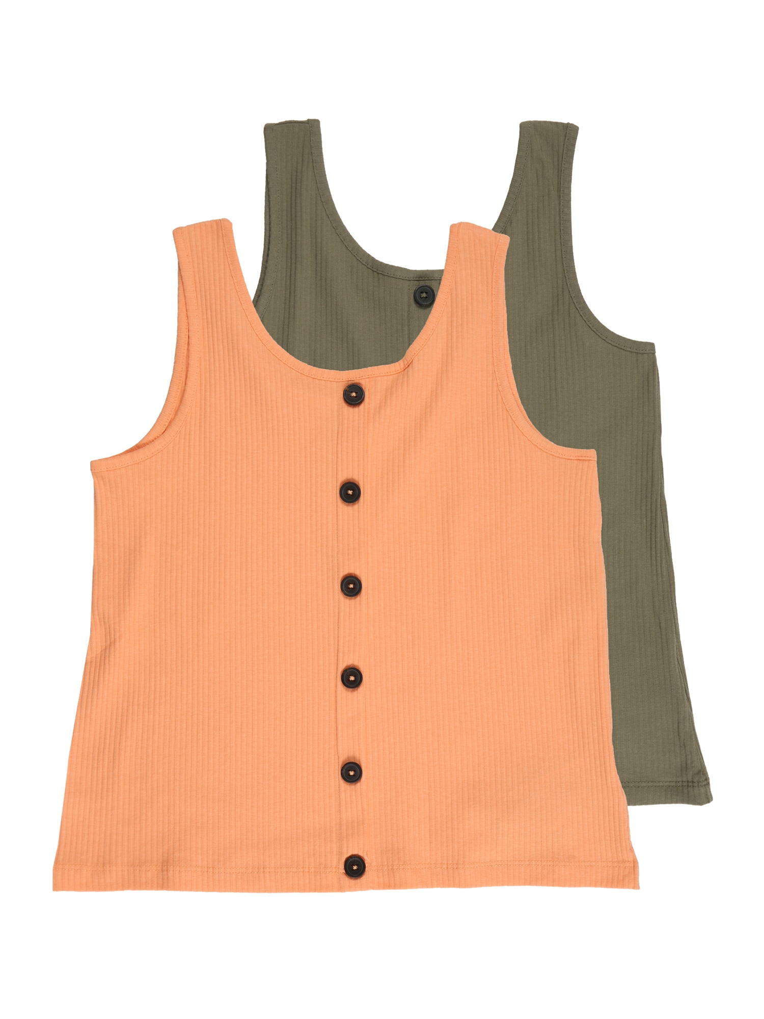 NAME IT Top 'VAJA'  sárgabarack / khaki