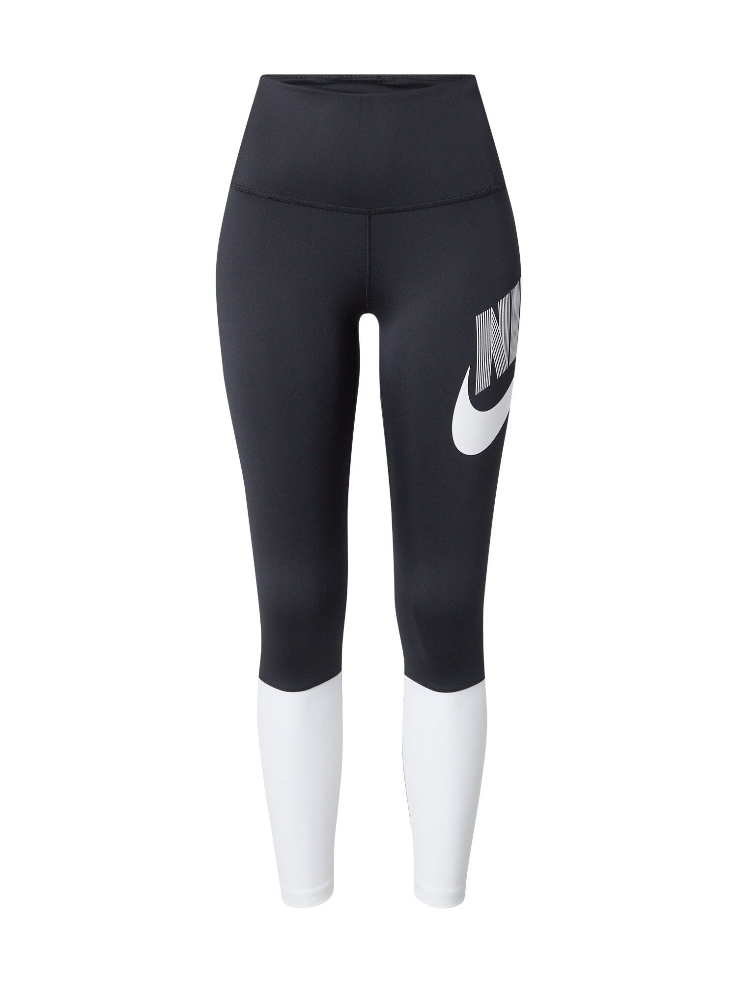 NIKE Sportnadrágok  fekete / fehér