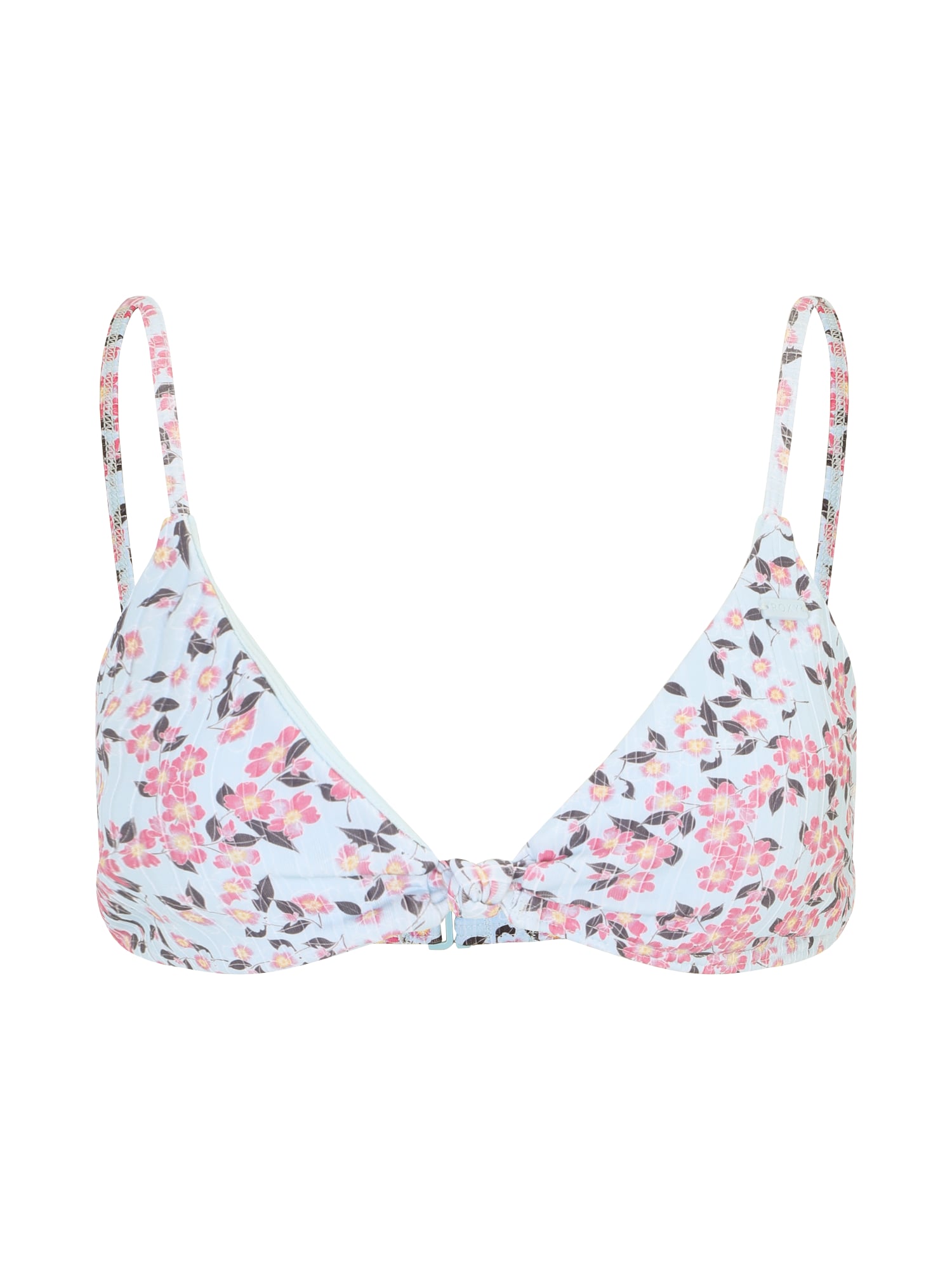 ROXY Bikini felső 'LOVE'  világoskék / bazaltszürke / pasztellsárga / rózsaszín
