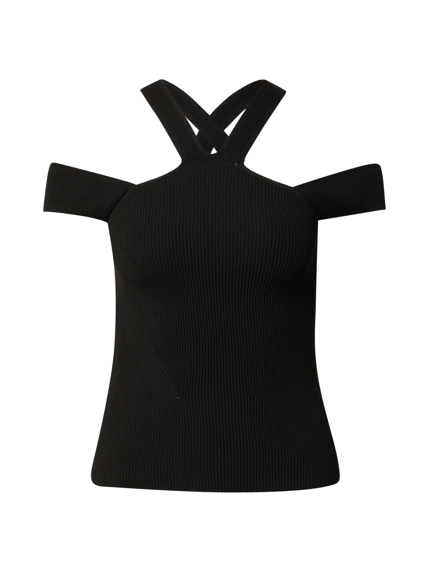 River Island Top  fekete