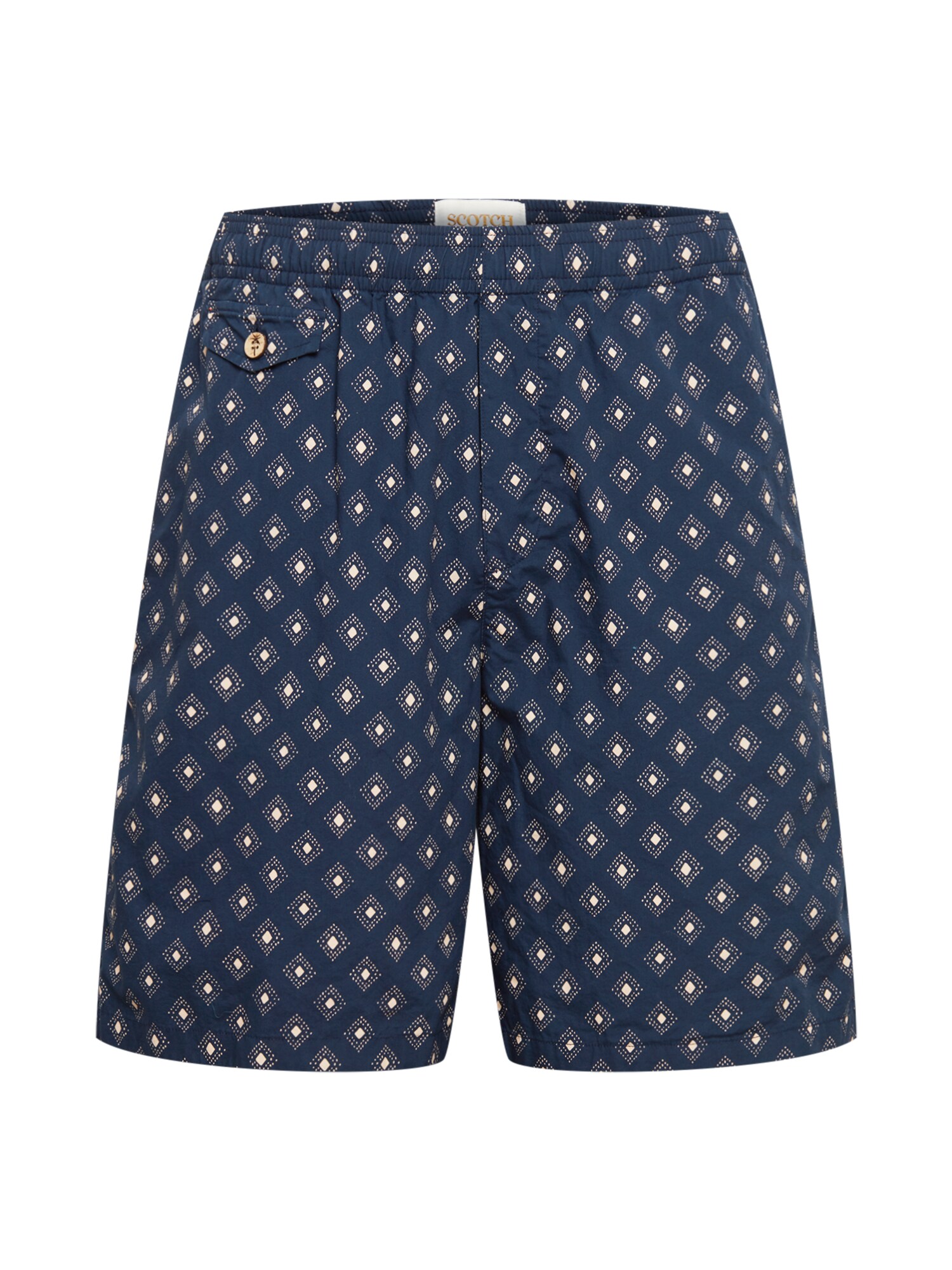 SCOTCH & SODA Nadrág  tengerészkék / világos bézs