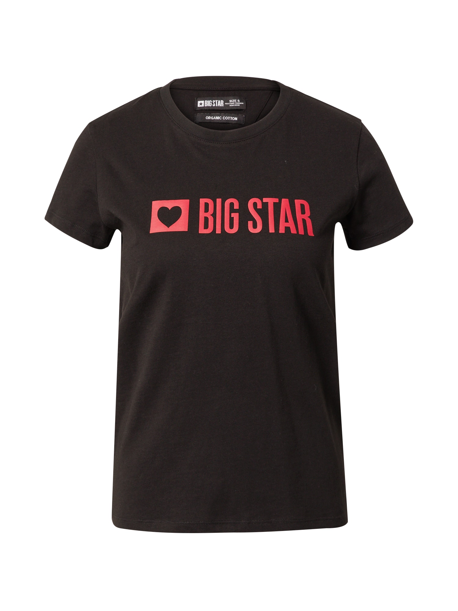 Big Star Póló 'ELEANOR'  fekete / piros