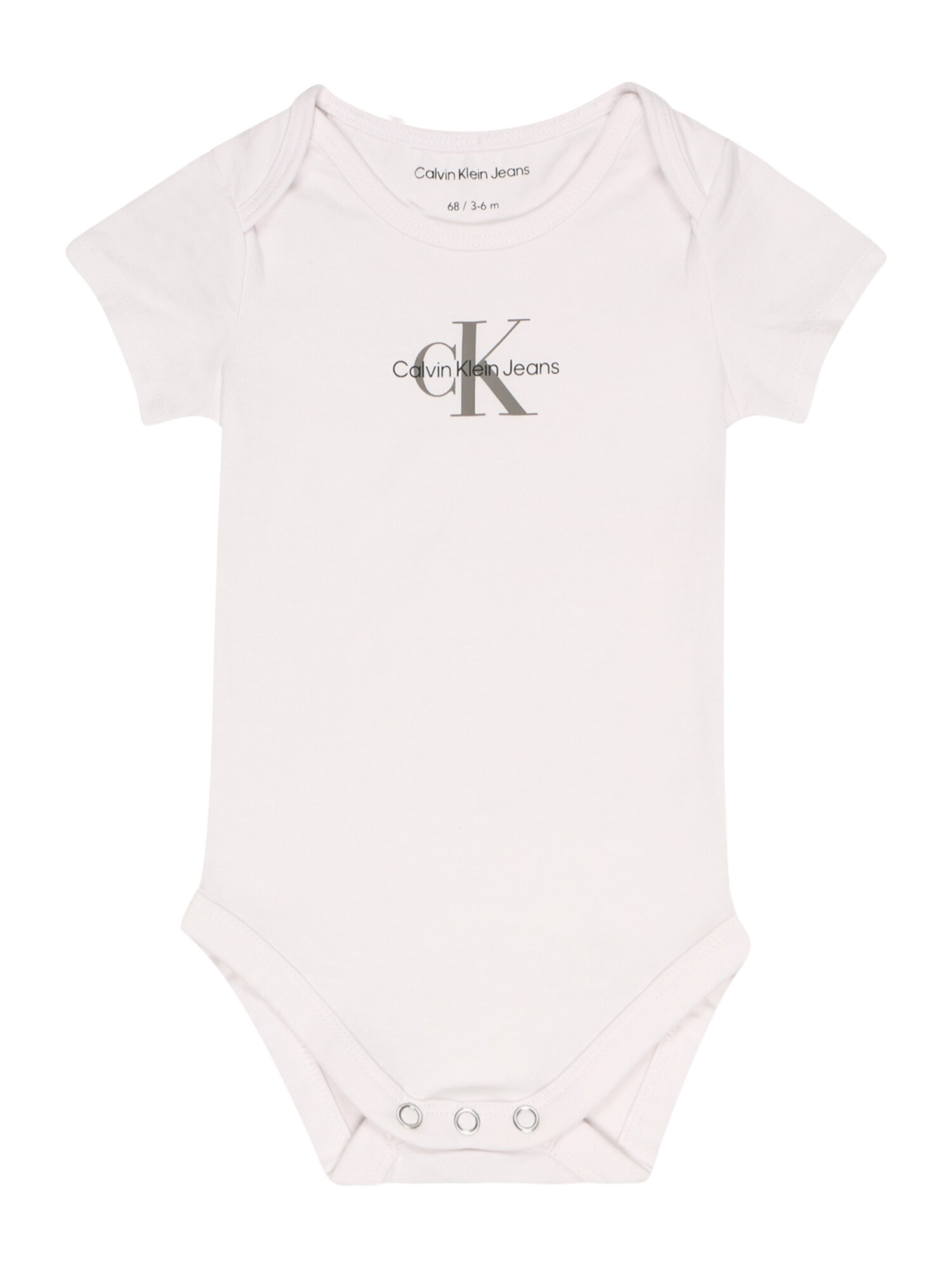 Calvin Klein Jeans Kezeslábas  fehér / fekete