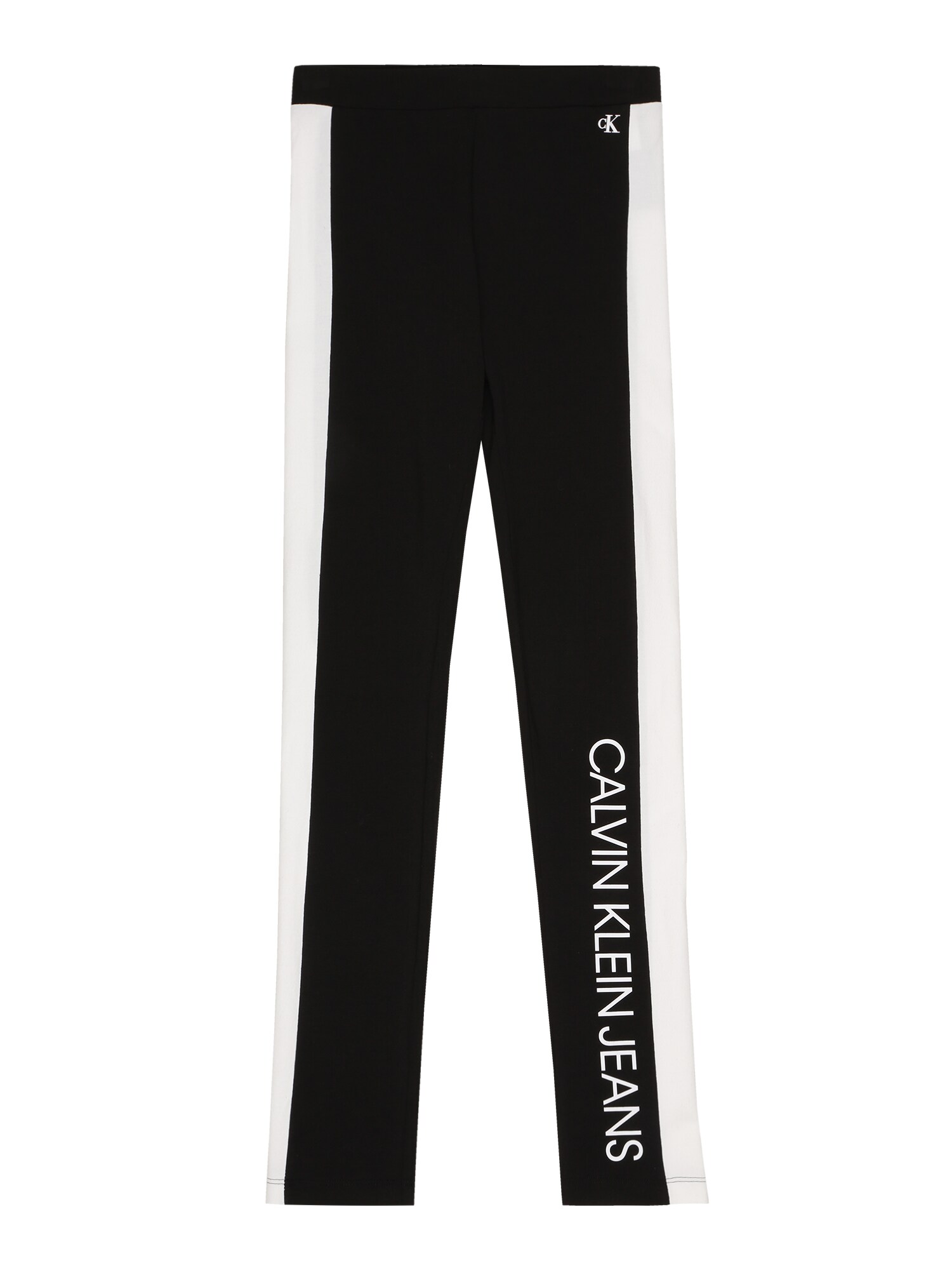 Calvin Klein Jeans Leggings  fekete / fehér