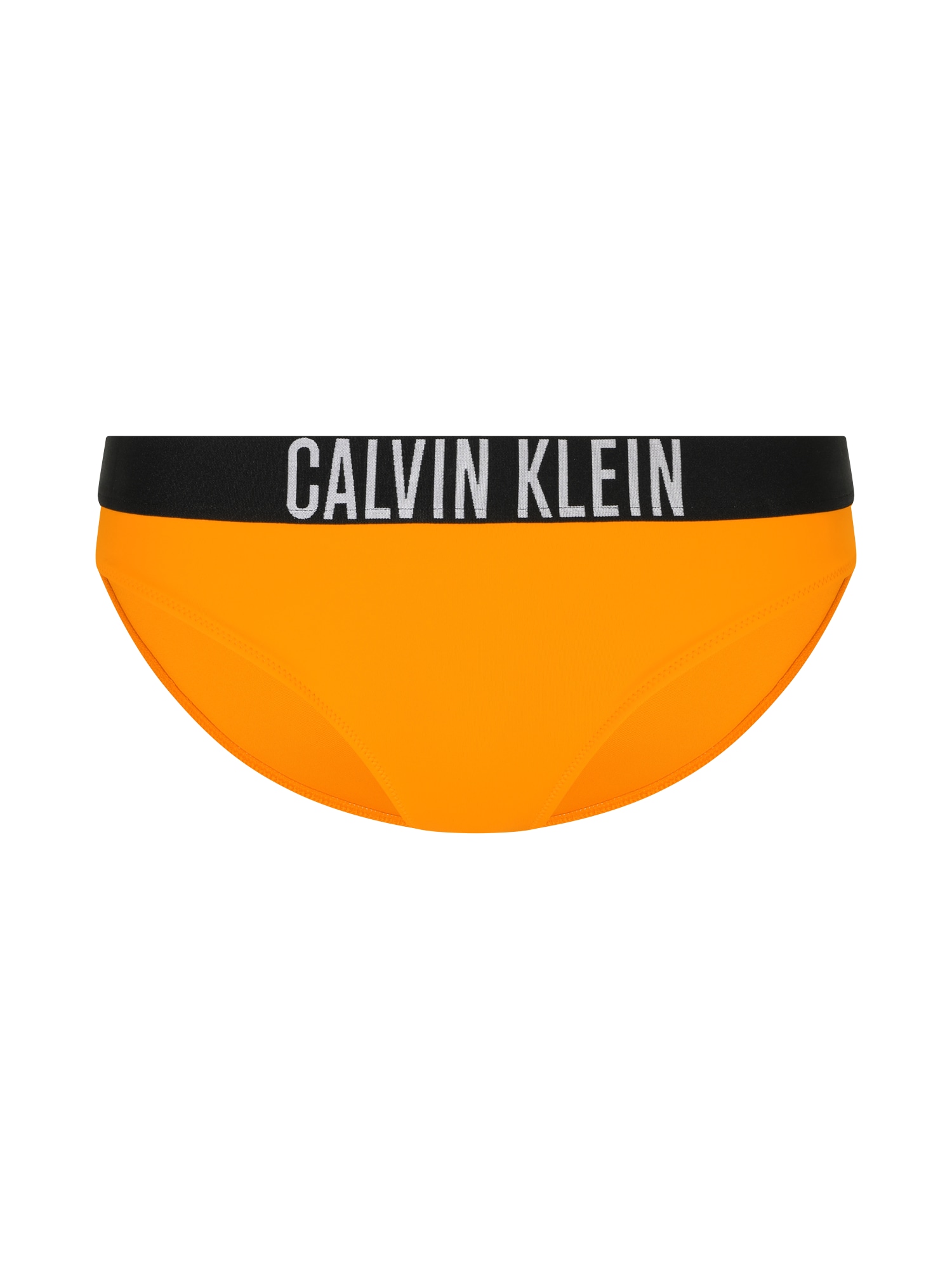 Calvin Klein Swimwear Bikini nadrágok  narancs / fekete / fehér