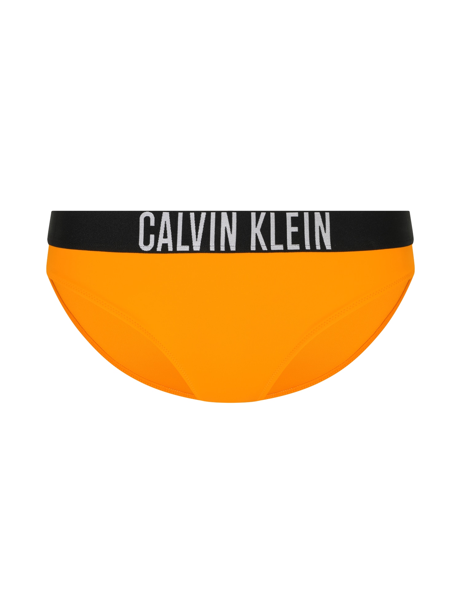 Calvin Klein Swimwear Bikini nadrágok  narancs / fekete / fehér