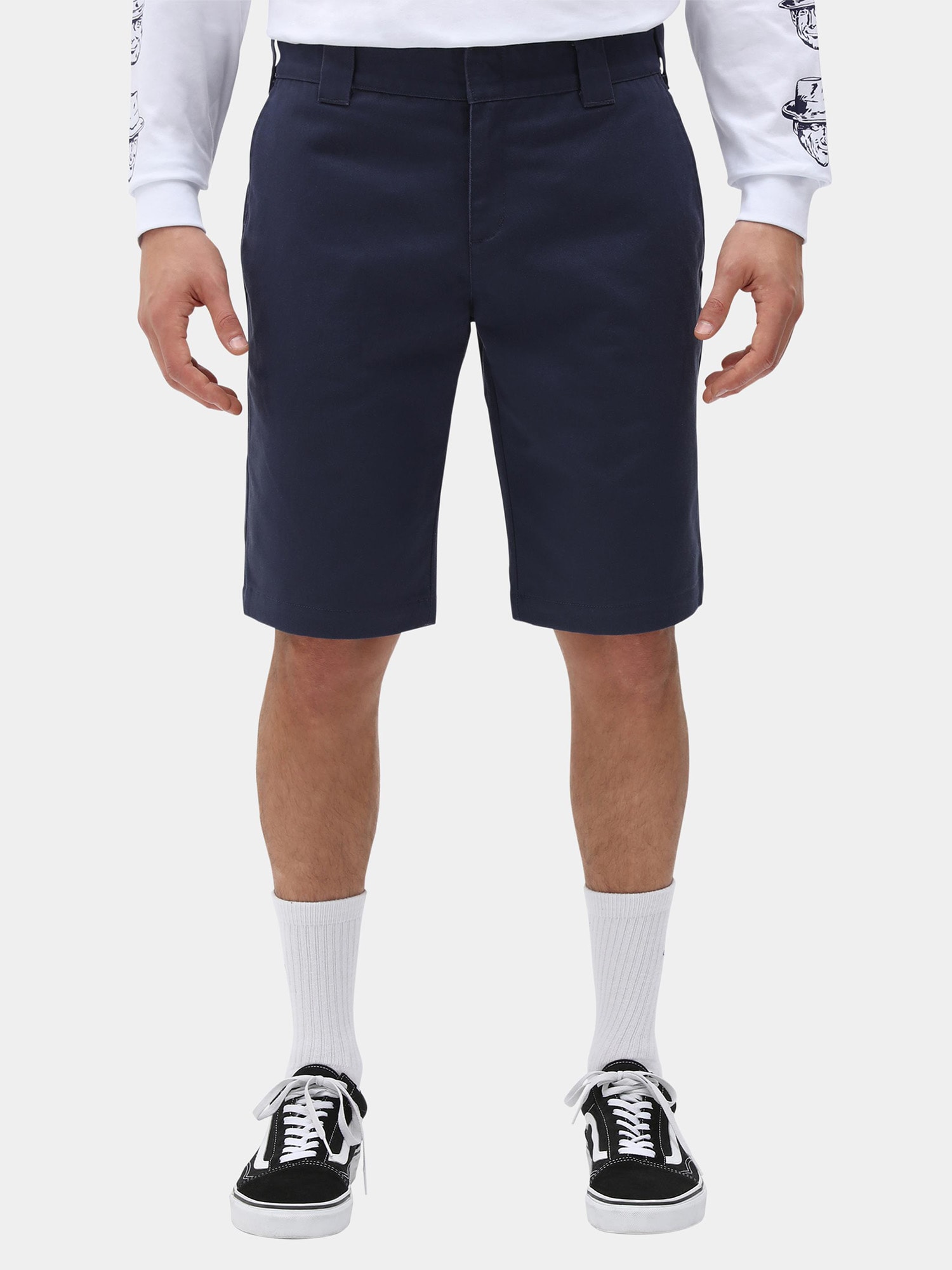DICKIES Ráncos nadrág  kék / tengerészkék