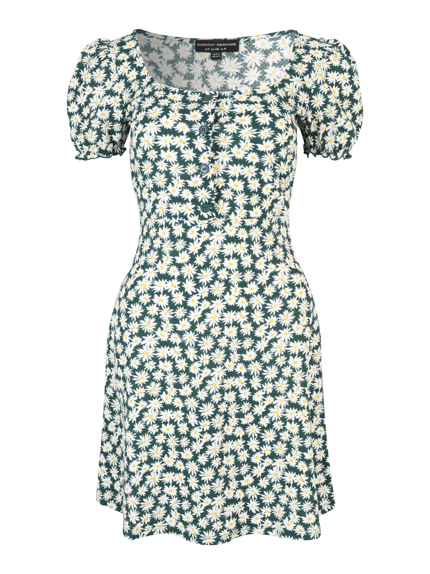 Dorothy Perkins Ruha  fűzöld / sárga / fehér