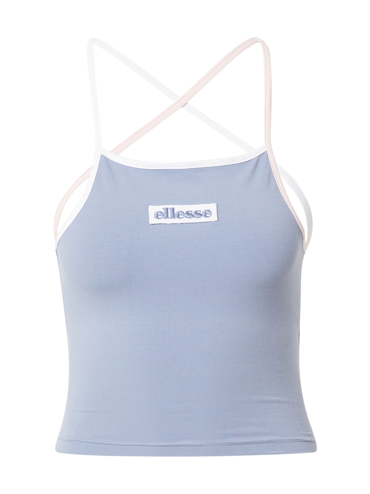 ELLESSE Top 'Elevato'  füstkék / fehér / rózsaszín