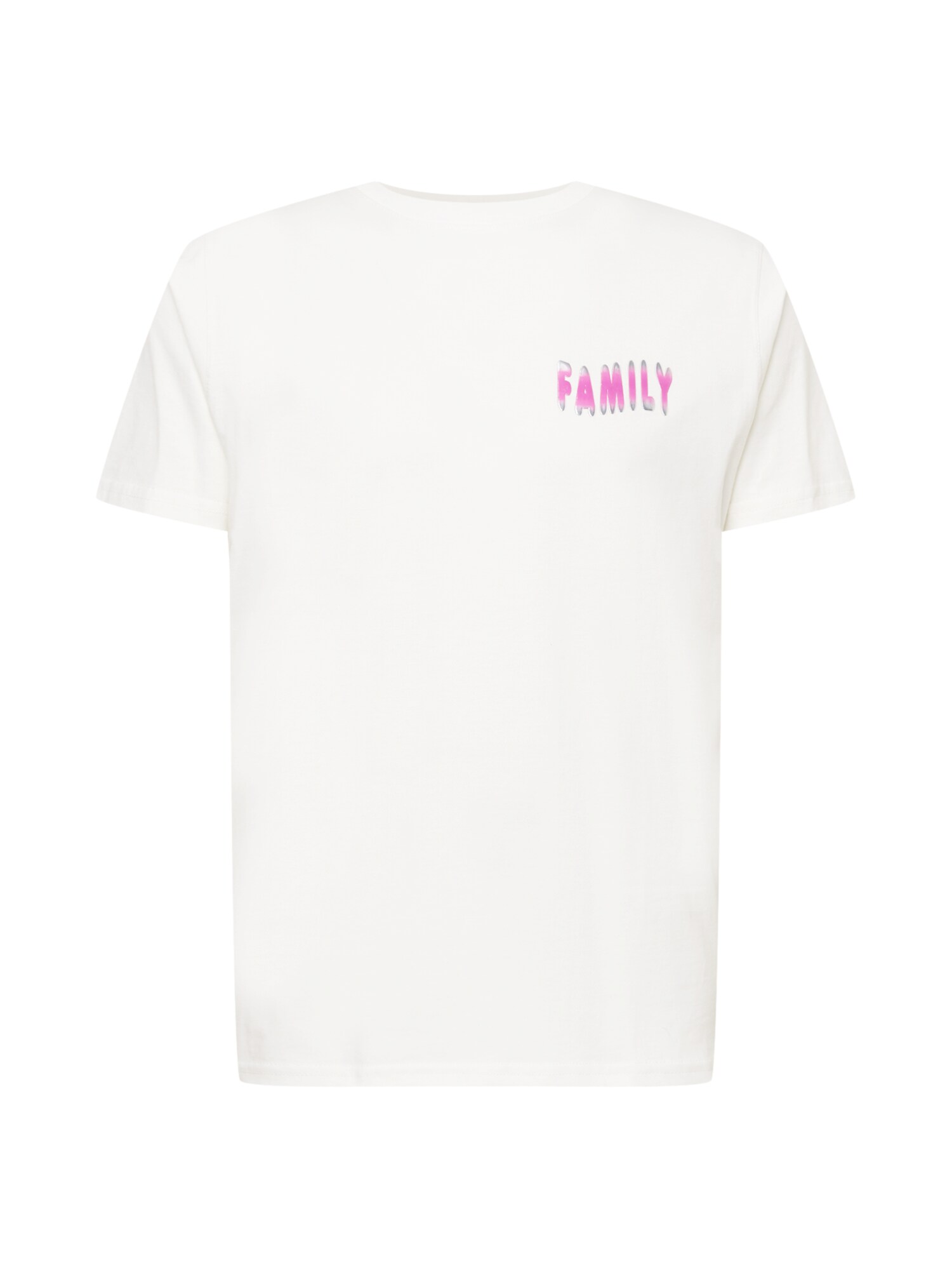 Family First Póló  fehér / rózsaszín