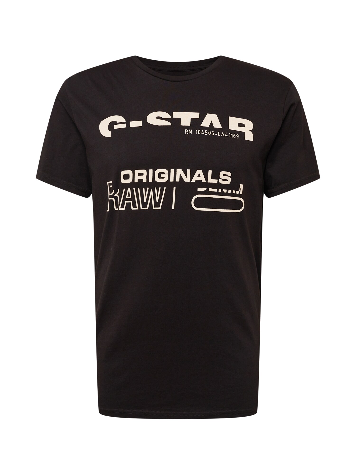 G-Star RAW Póló  fekete / bézs
