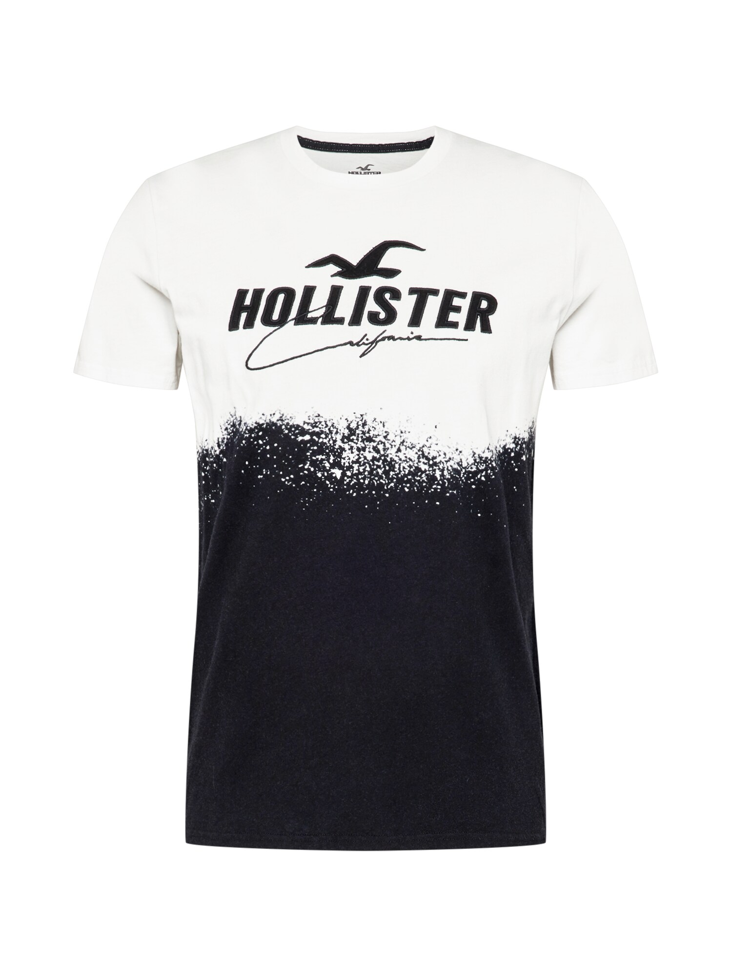 HOLLISTER Póló  fehér / fekete