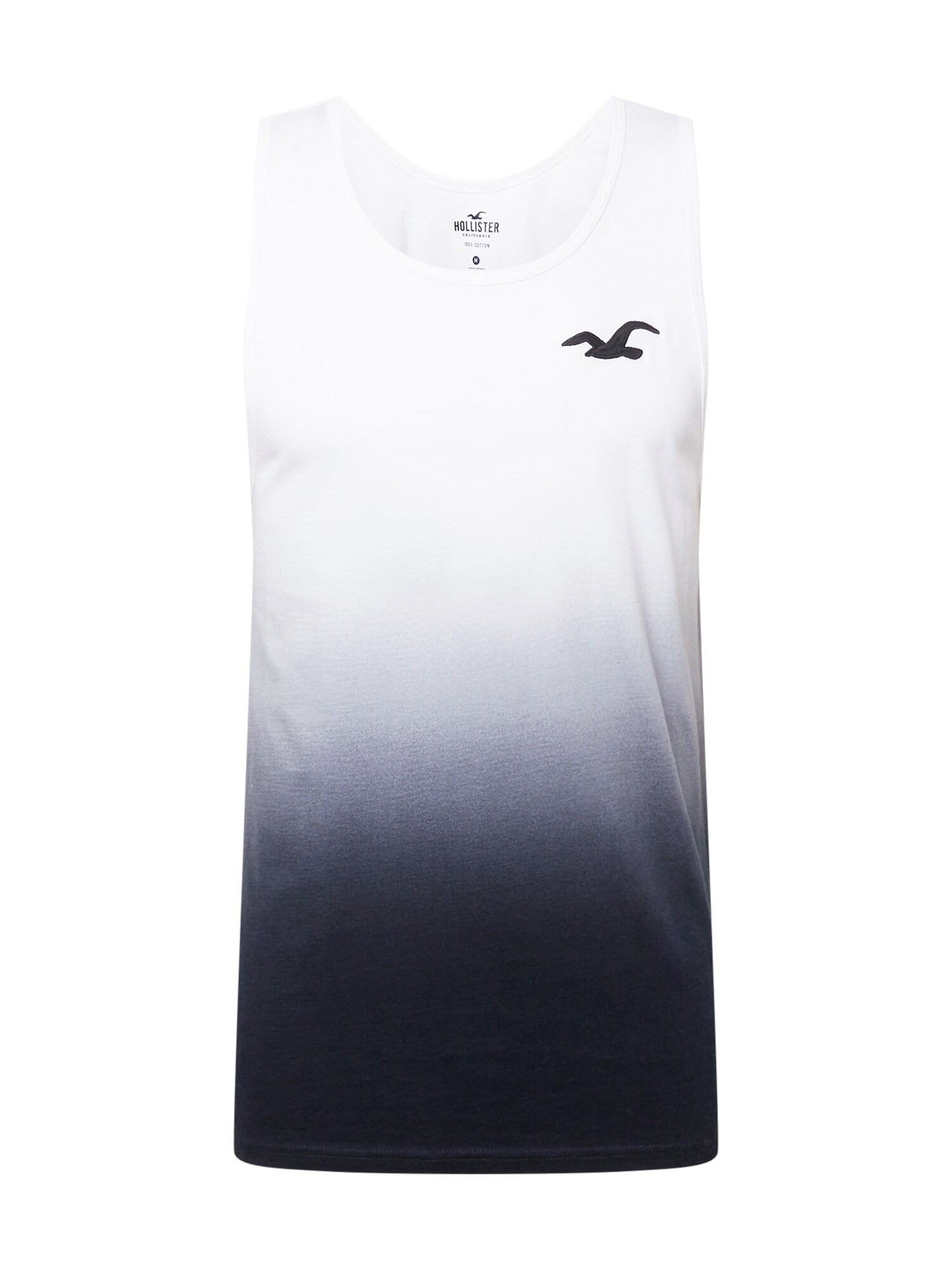 HOLLISTER Póló  fekete / fehér
