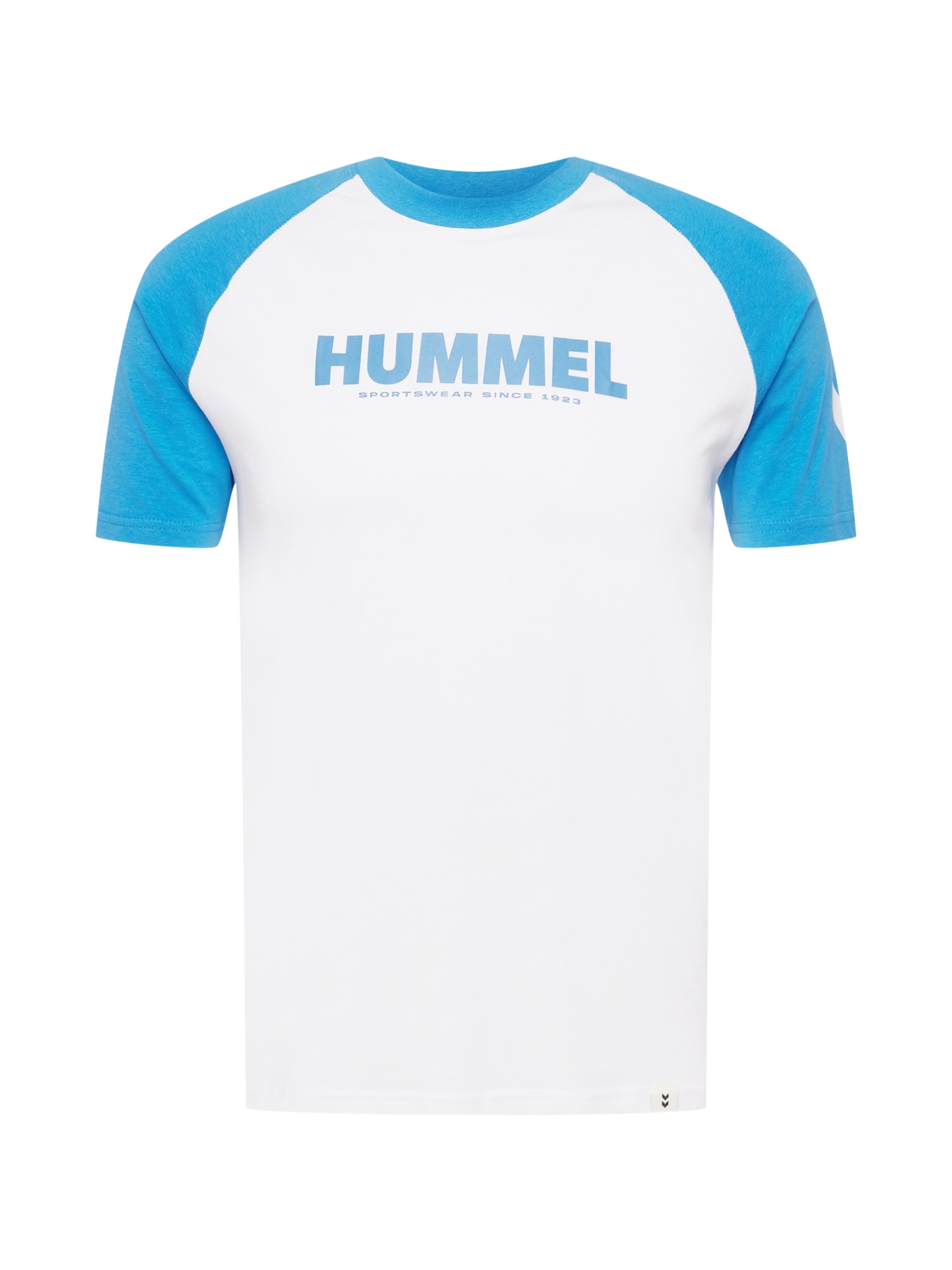 Hummel Póló 'Legacy'  fehér / égkék