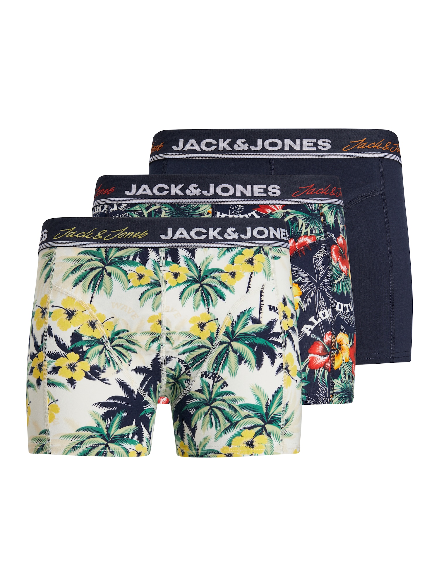 Jack & Jones Junior Alsónadrág 'Venice'  fehér / tengerészkék / fűzöld / limone / gránátalma